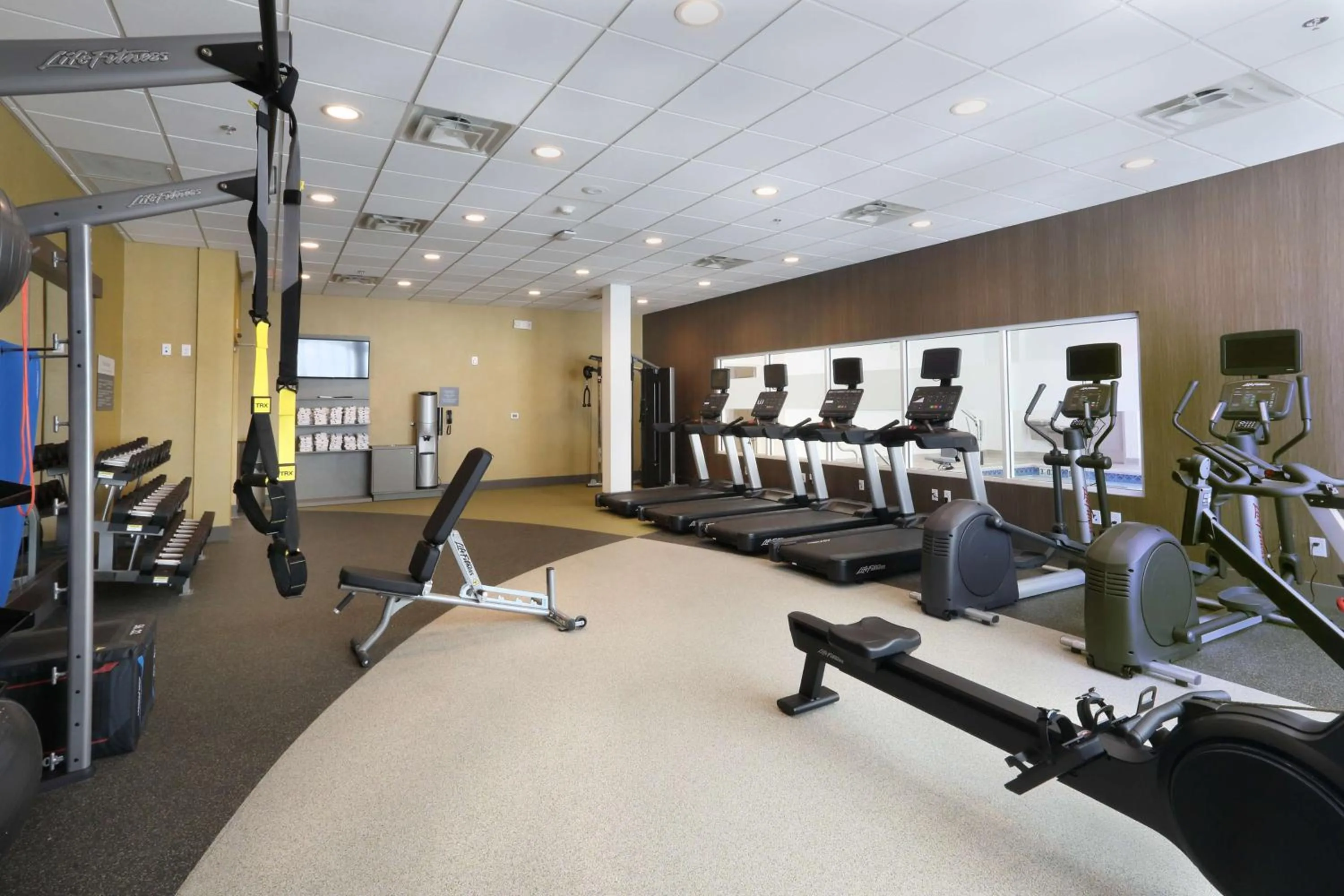 Fitness centre/facilities in Hilton Garden Inn Bel Air, Md
