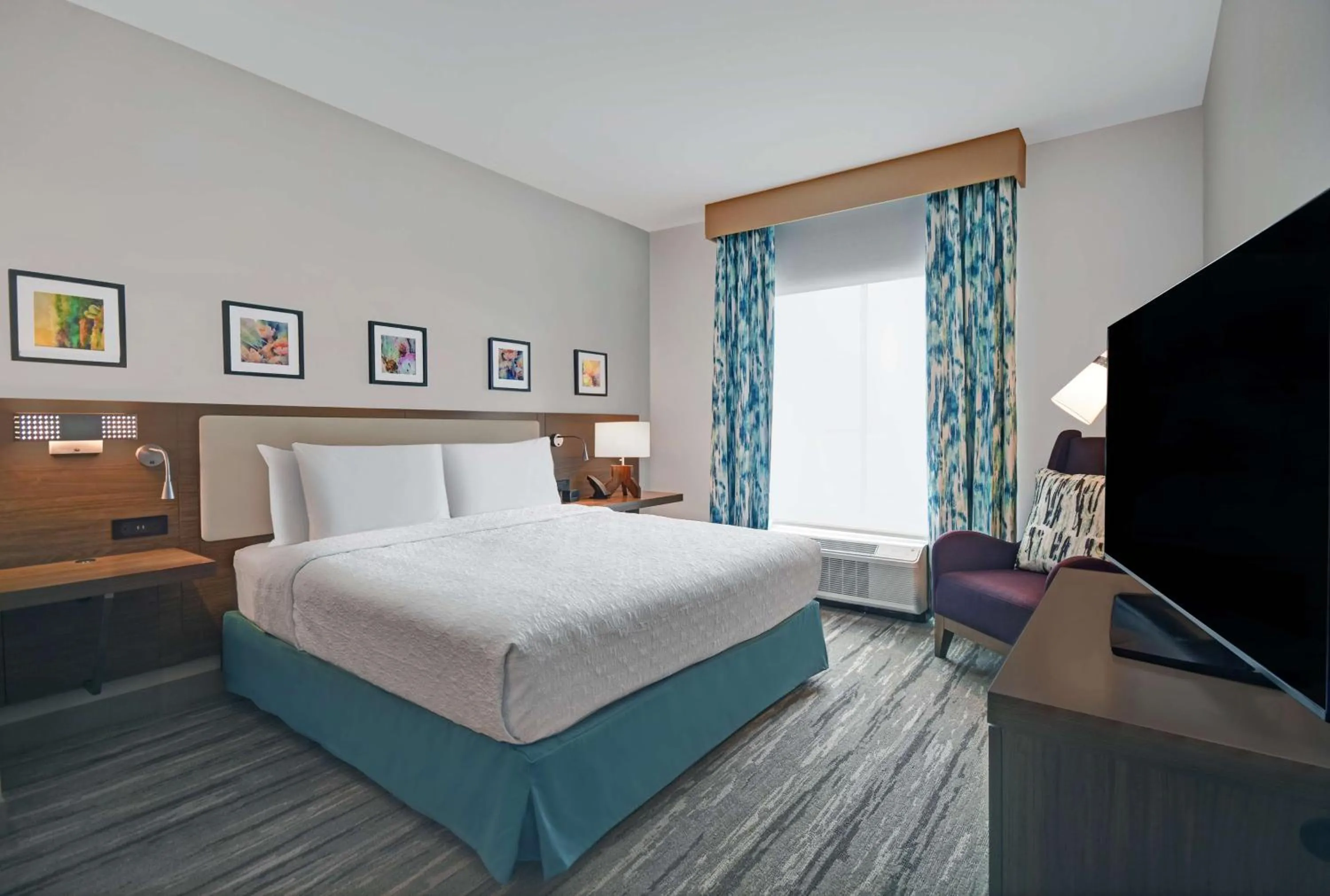 Bed in Hilton Garden Inn Houston Medical Center, TX