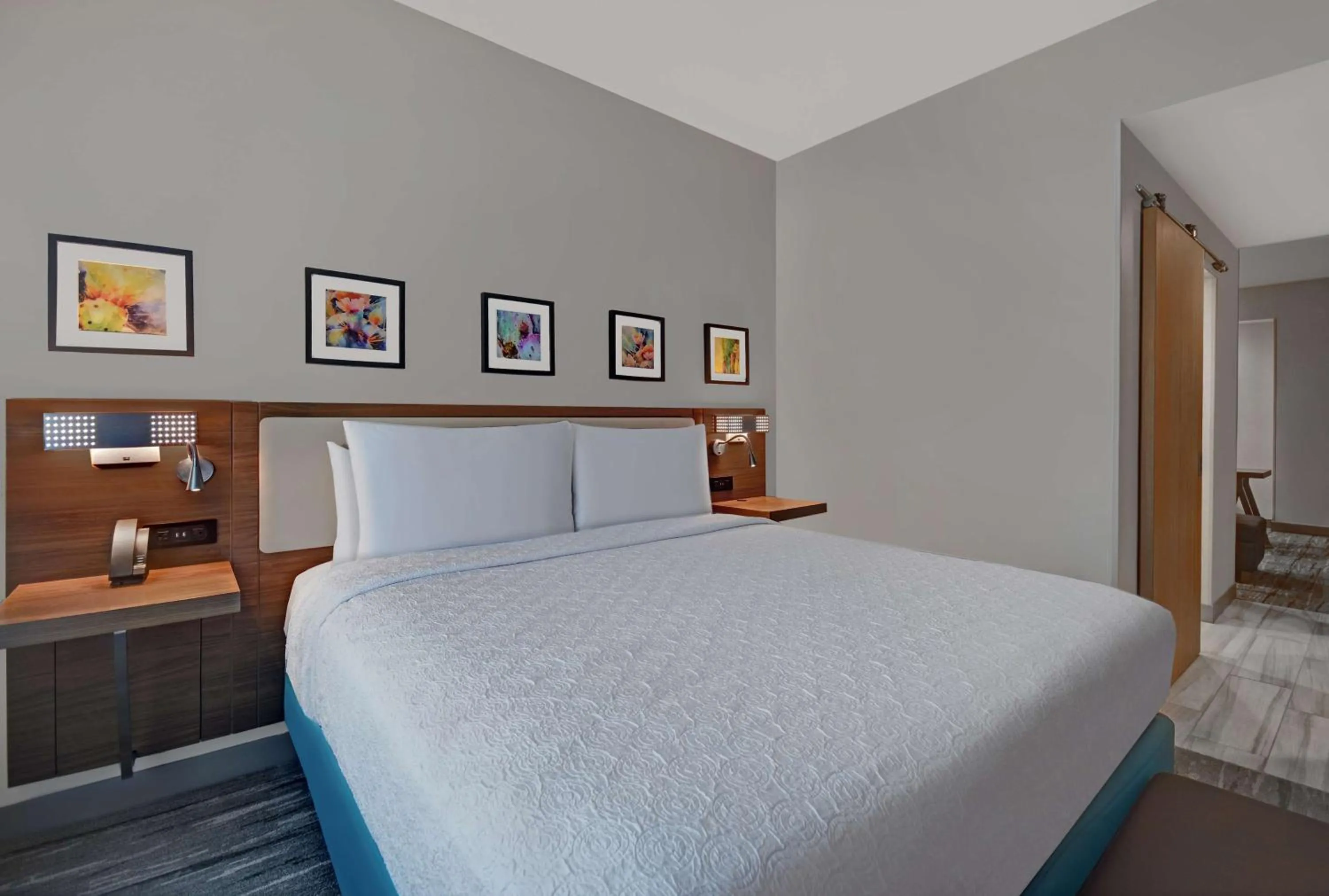 Bed in Hilton Garden Inn Houston Medical Center, TX