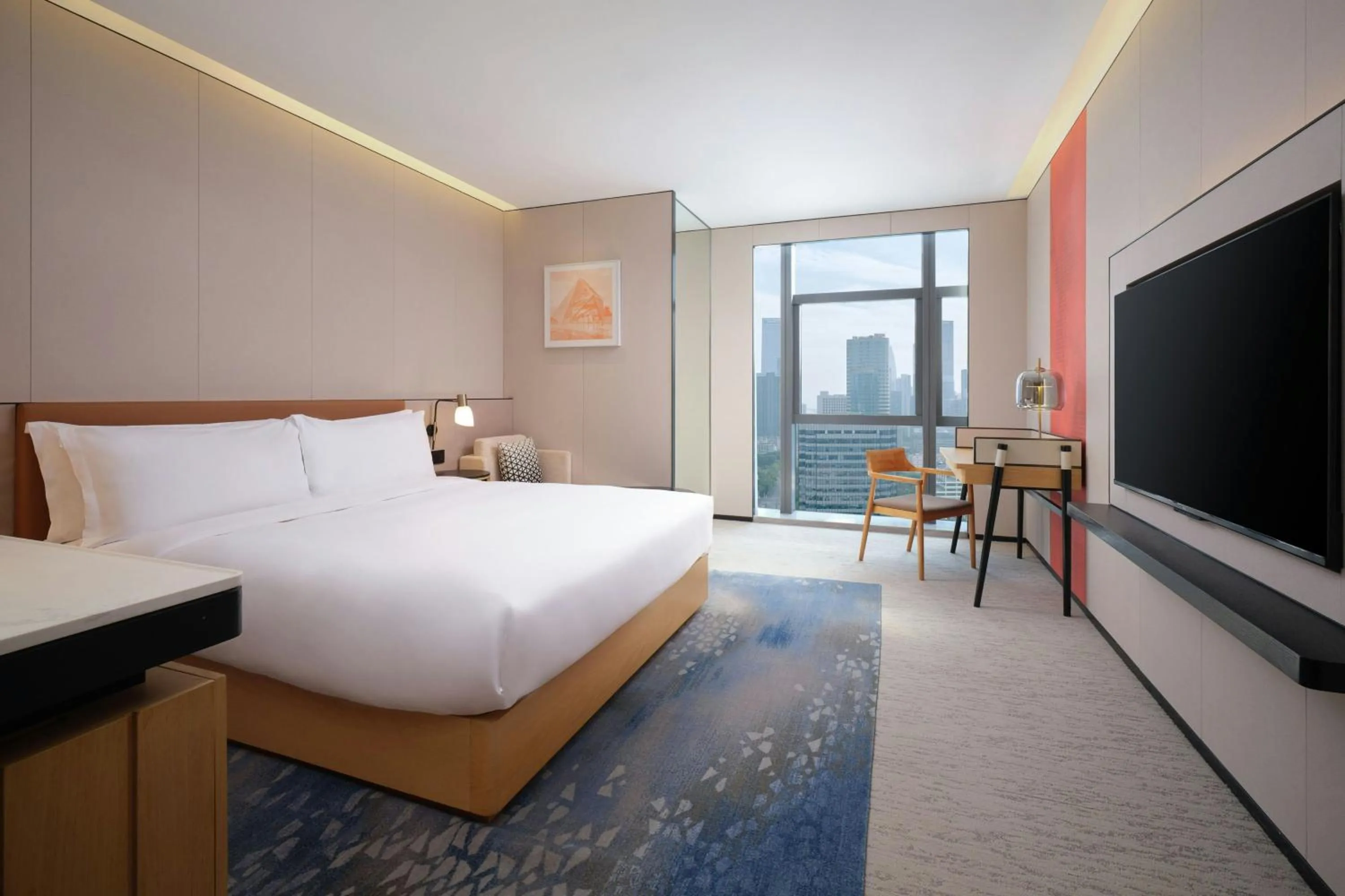 Bedroom, Bed in The Mercury Garden Shenzhen Nanshan, A Tribute Portfolio Hotel