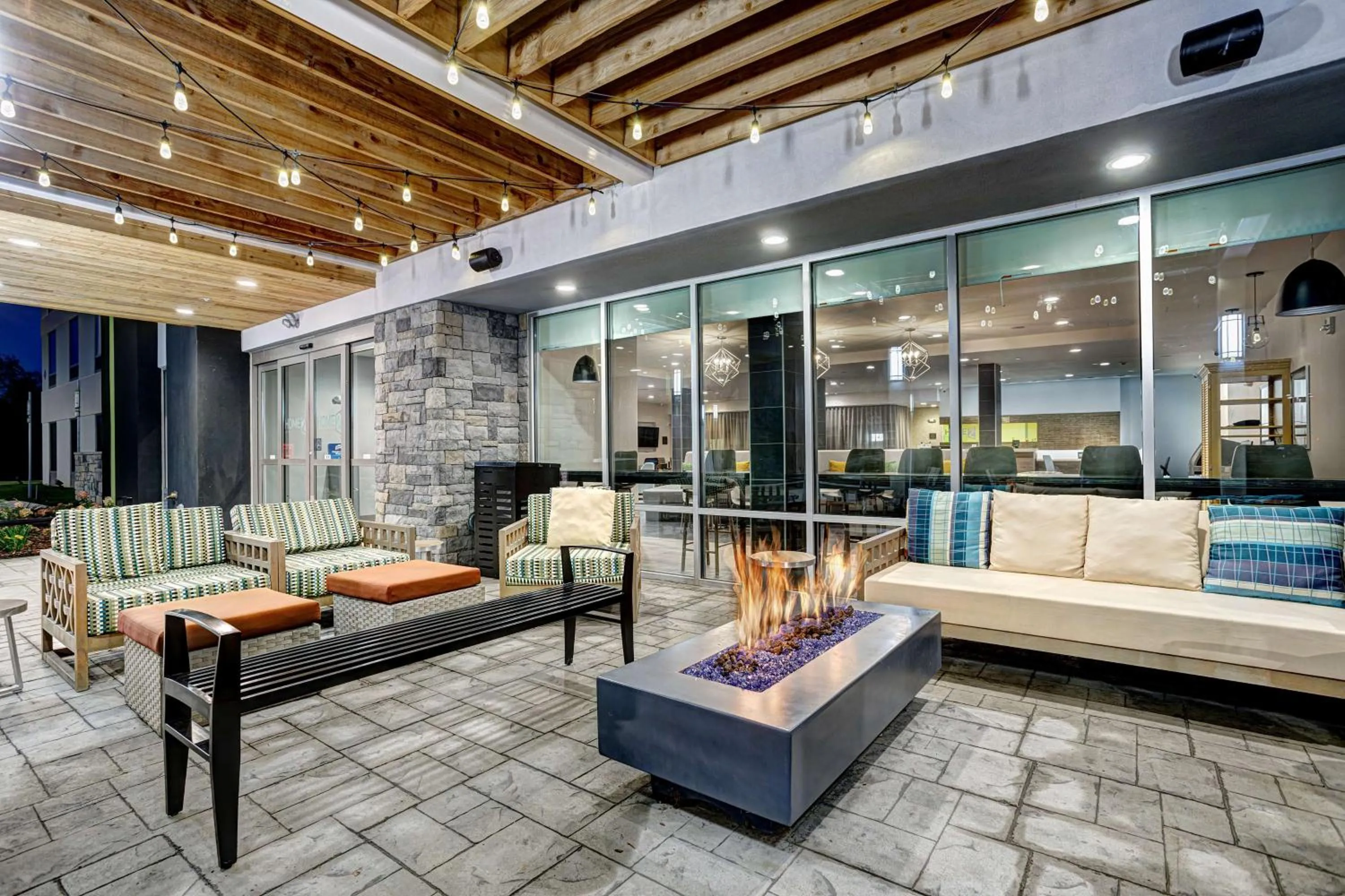 Patio in Home2 Suites By Hilton Johnson City, Tn