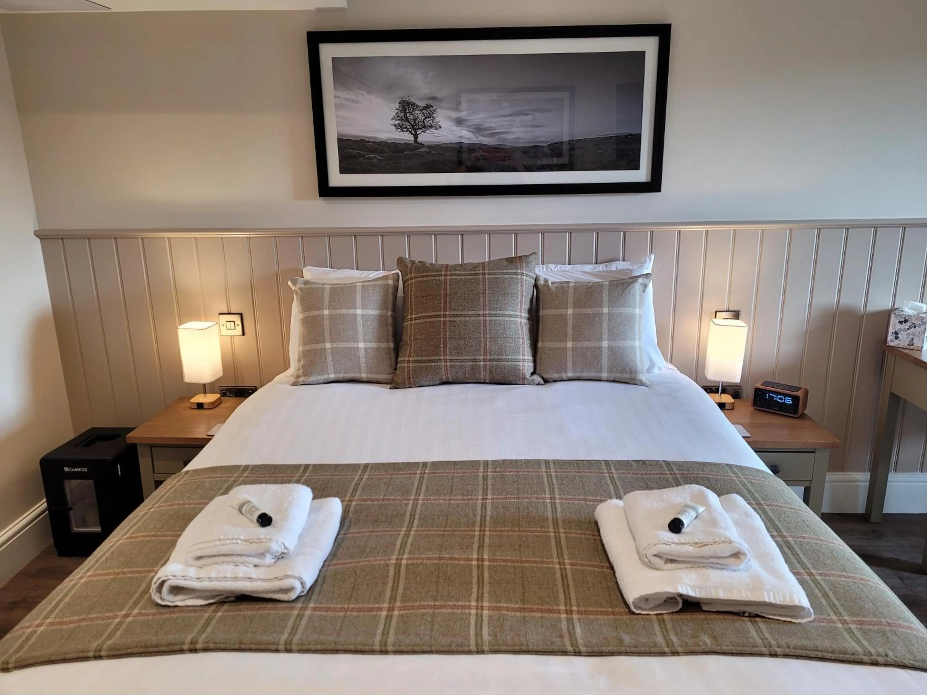 Bed in Harts Head Hotel