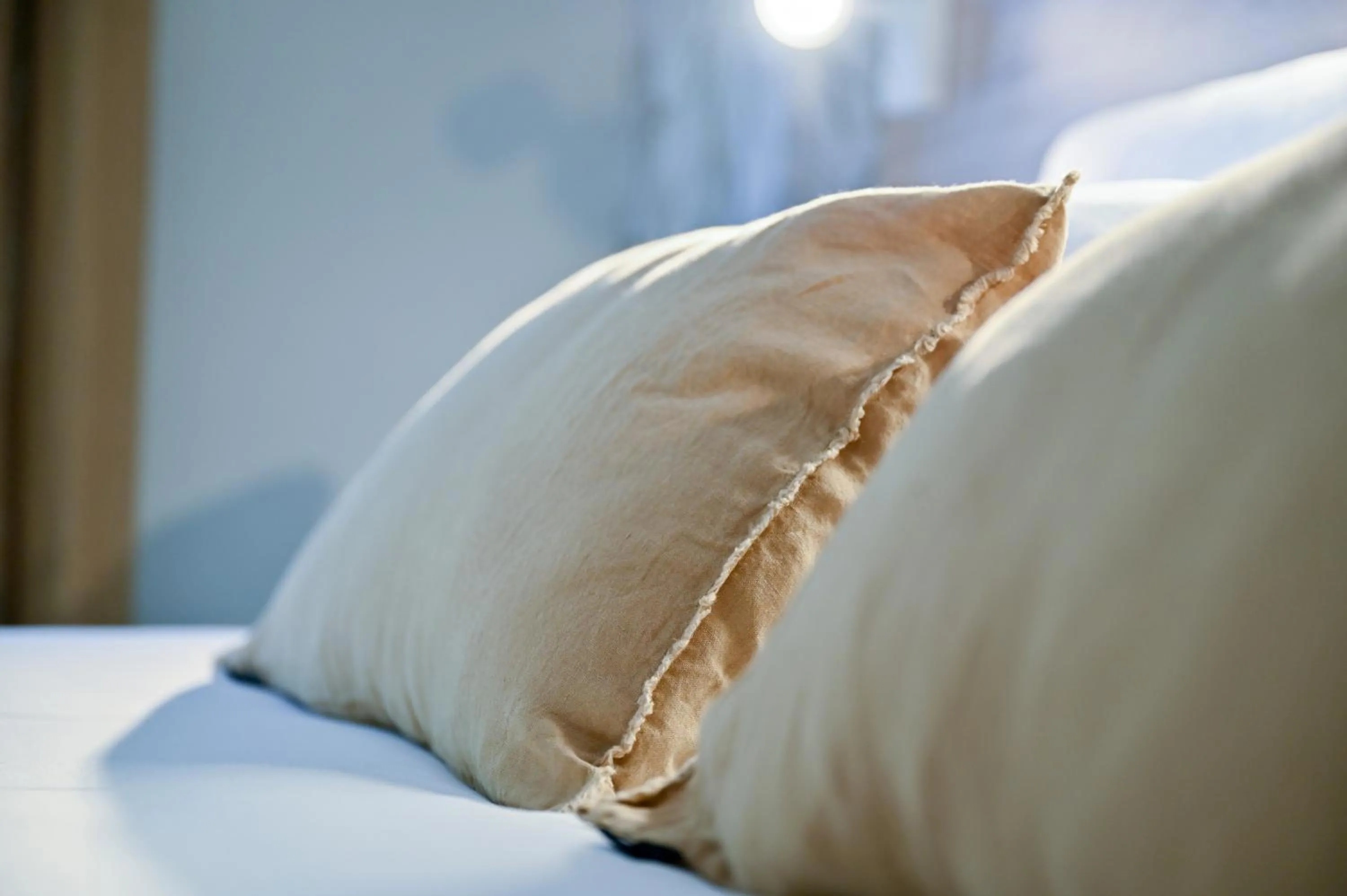 Bed in Hôtel La Ménado