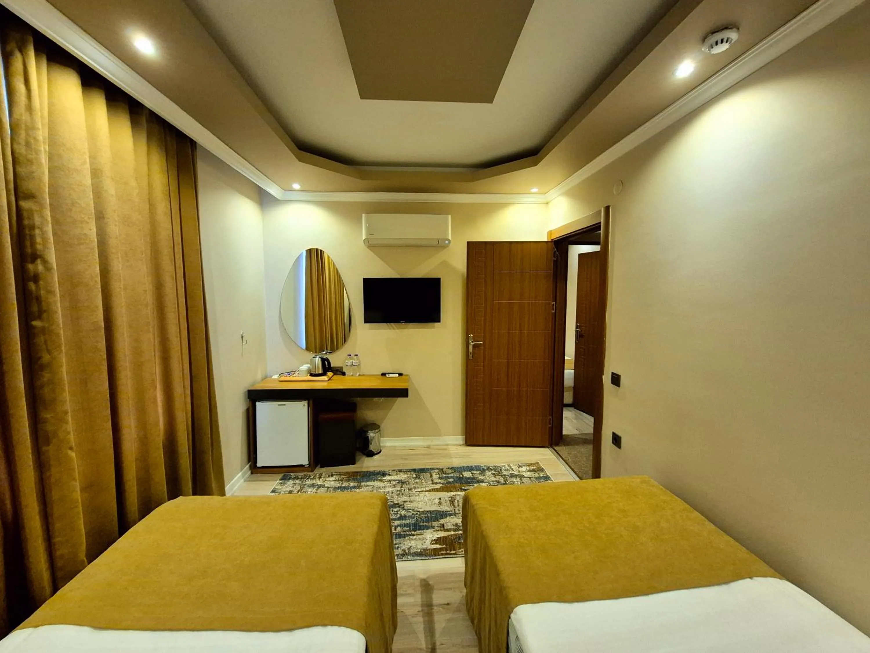 Bedroom, Bed in Toprak Apart Otel