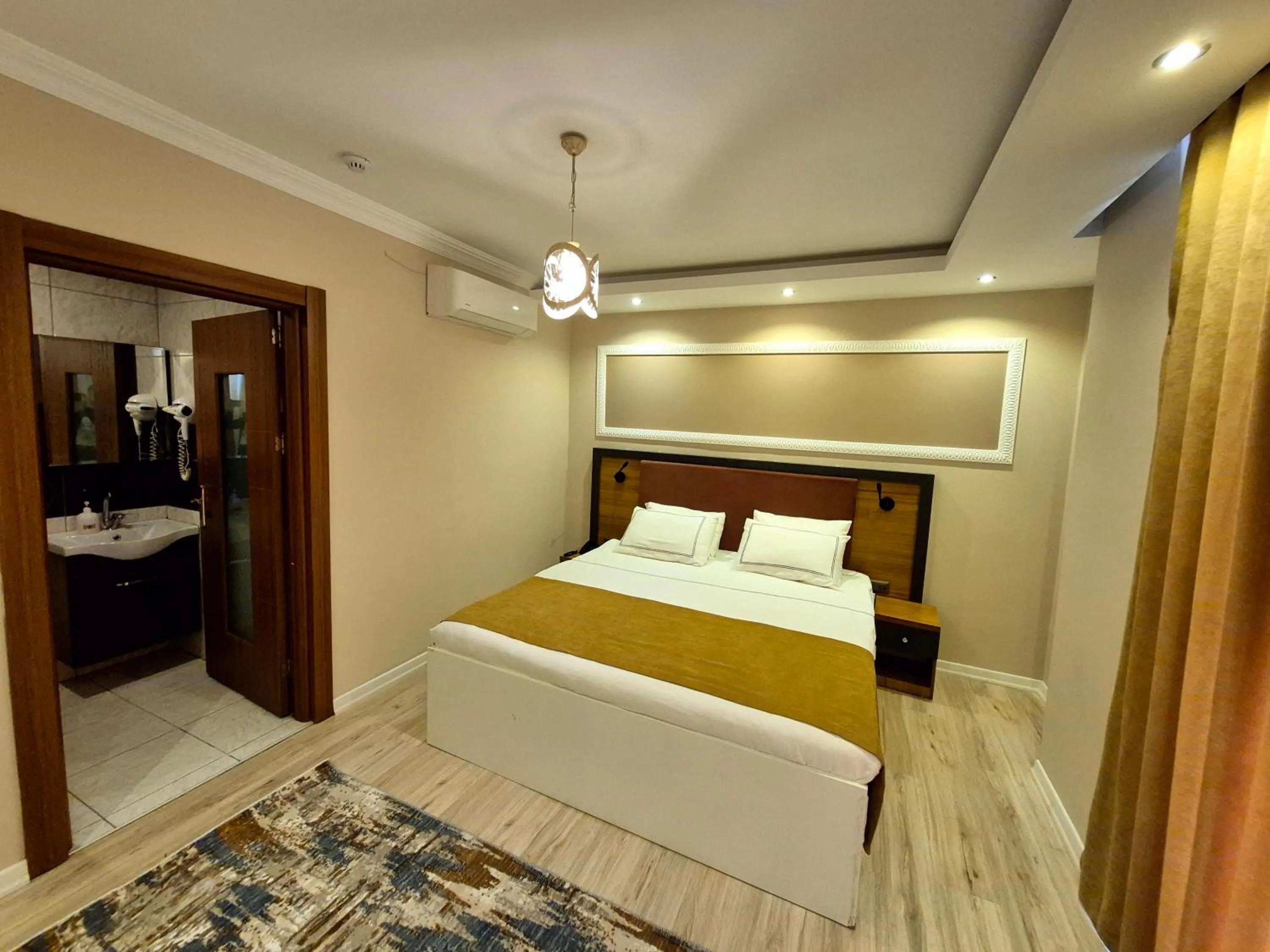 Bed in Toprak Apart Otel