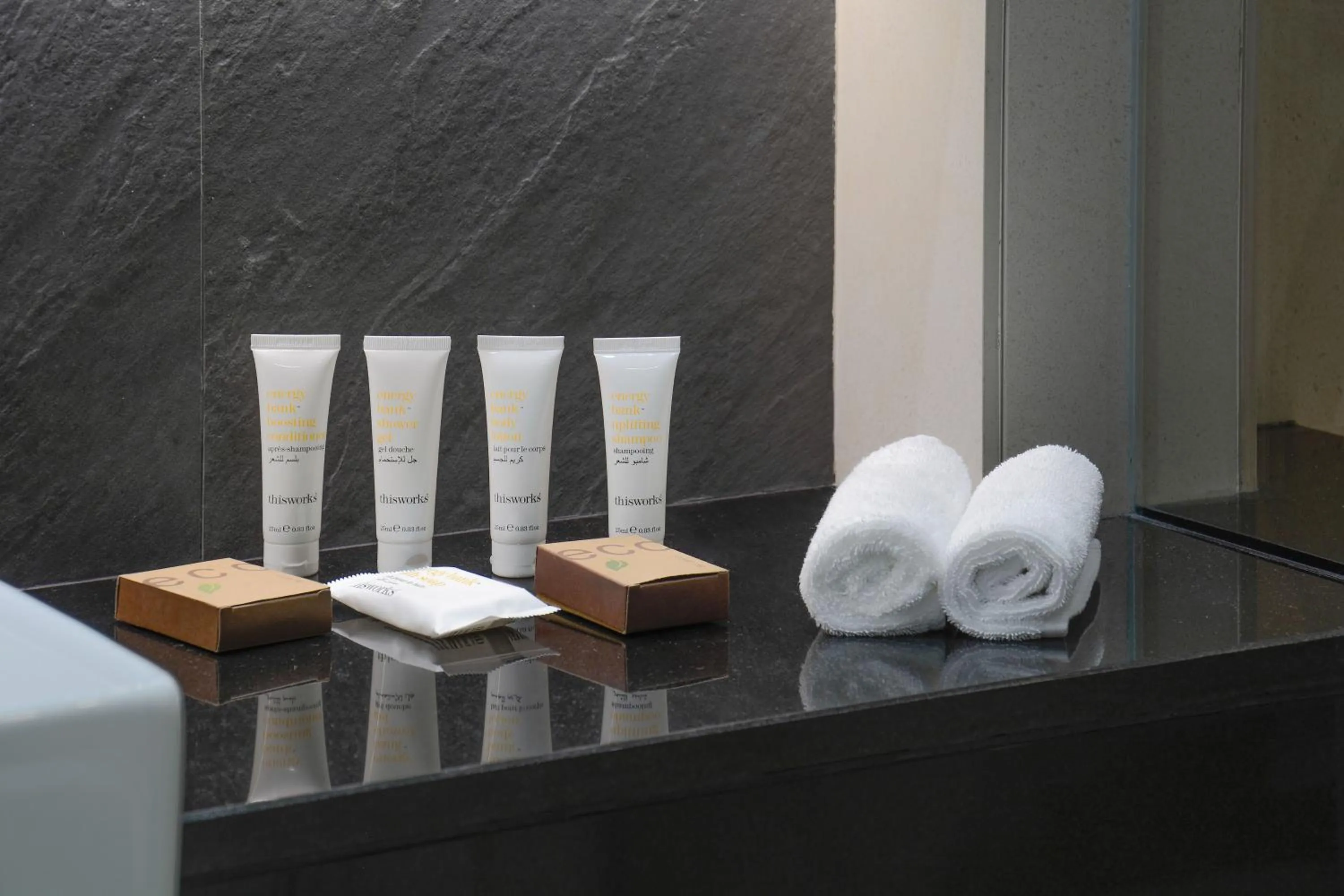 Bathroom in Crowne Plaza Bahrain by IHG