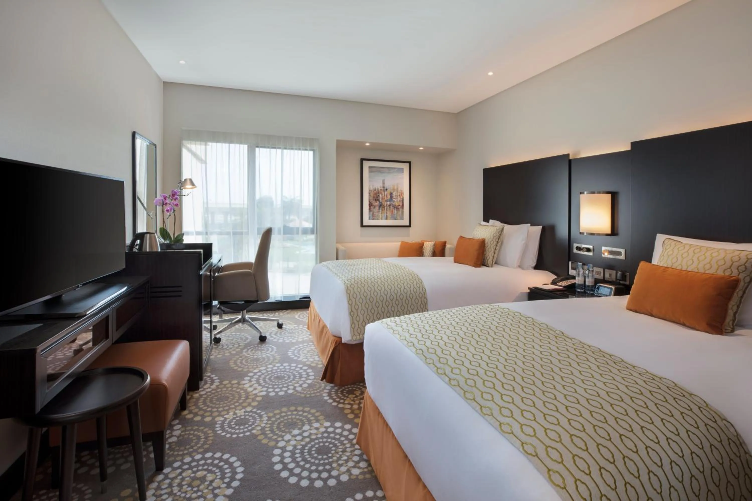 Photo of the whole room, Bed in Crowne Plaza Bahrain by IHG