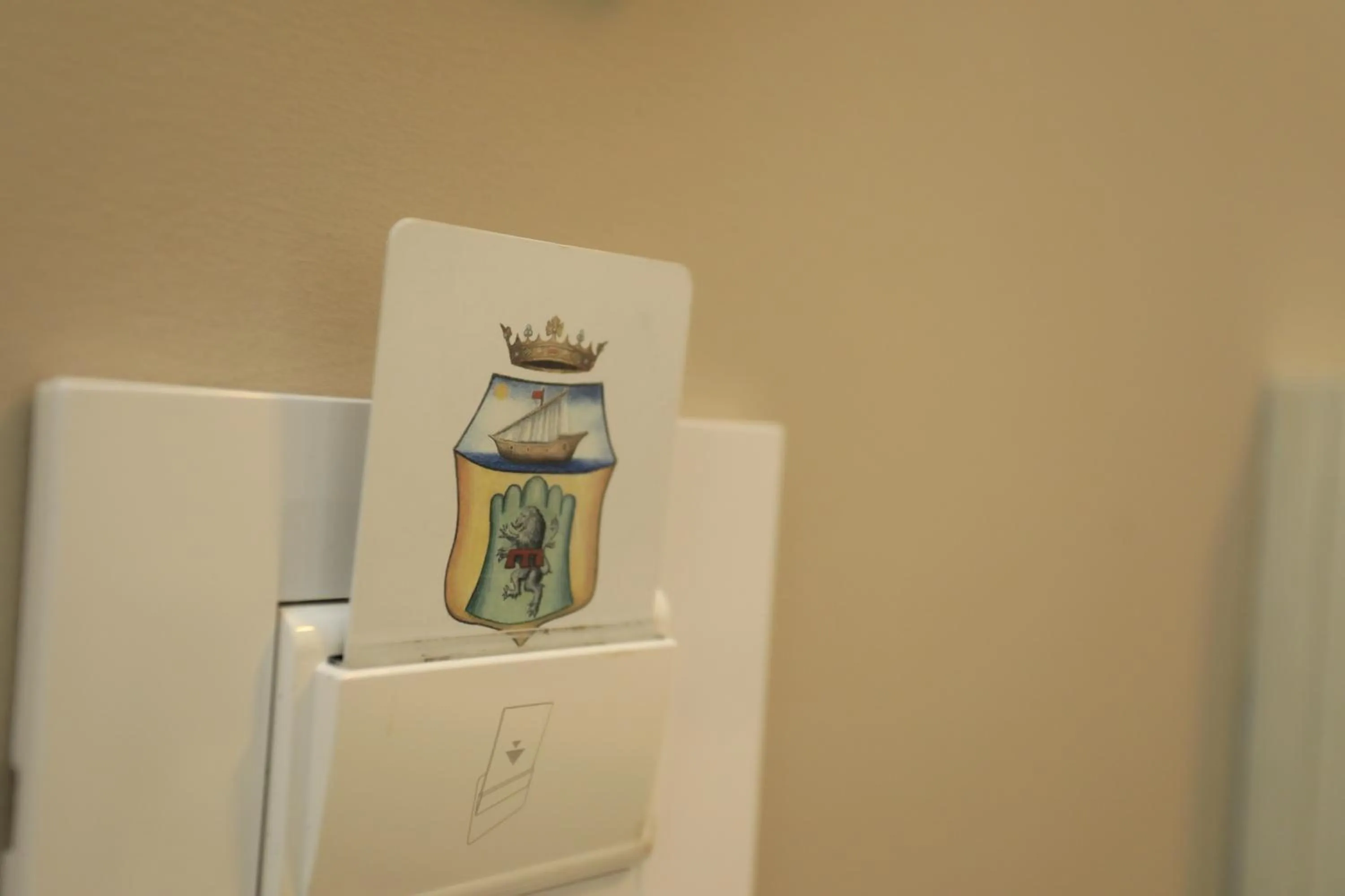 Decorative detail in B&B Costa degli Dei