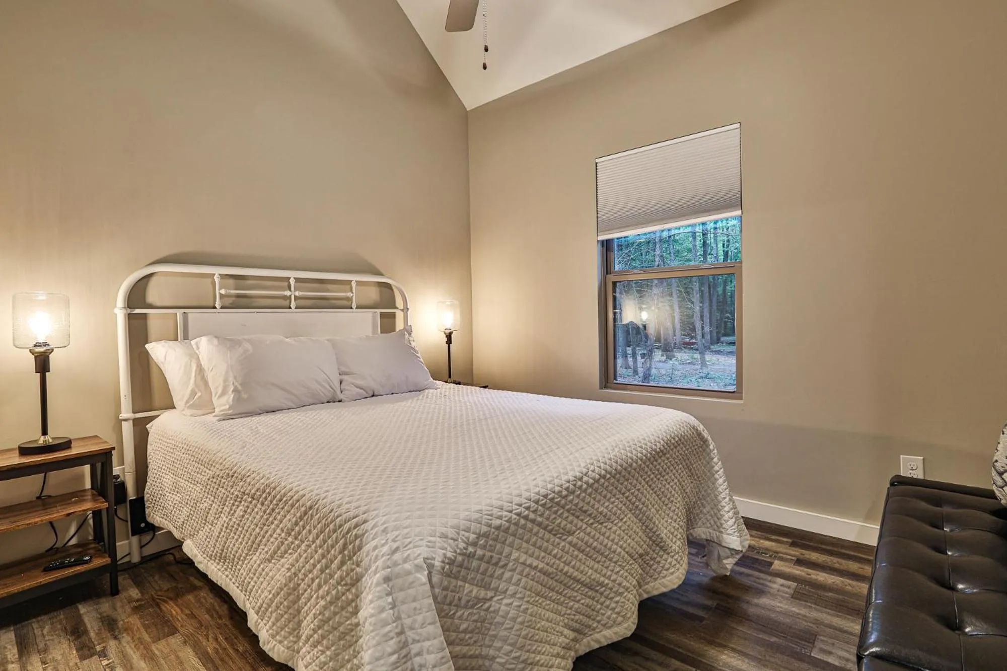 Bed in Villas at Gingershack Farms