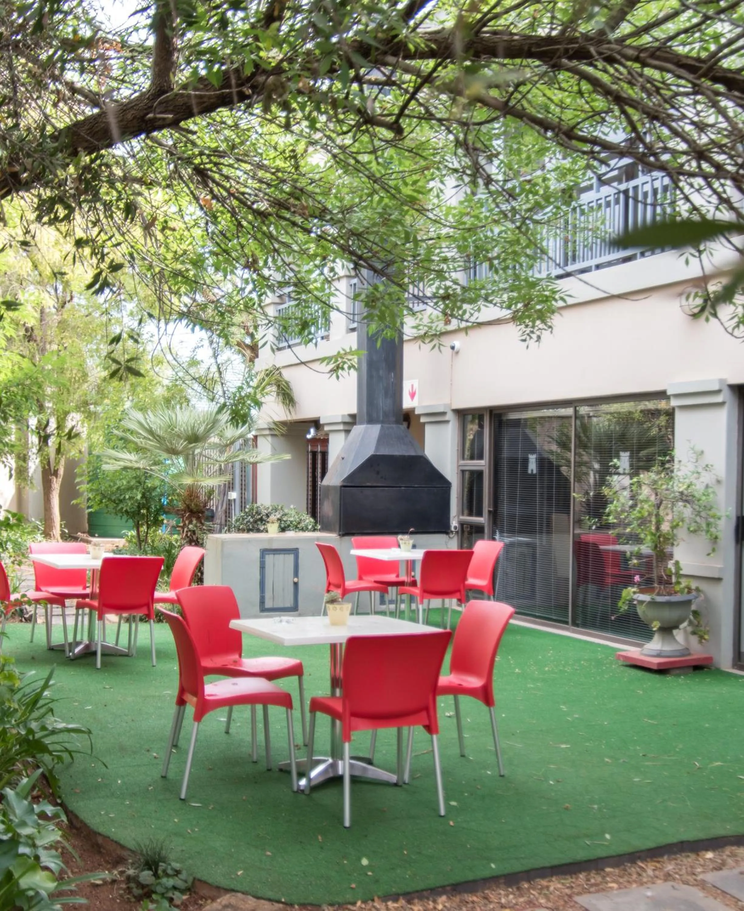 BBQ facilities in Castello Guest House, Bloemfontein