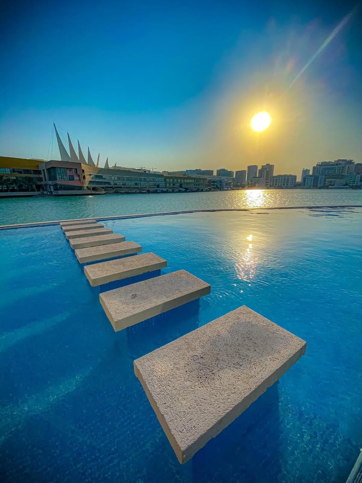 Pool view in Sea Loft Villas