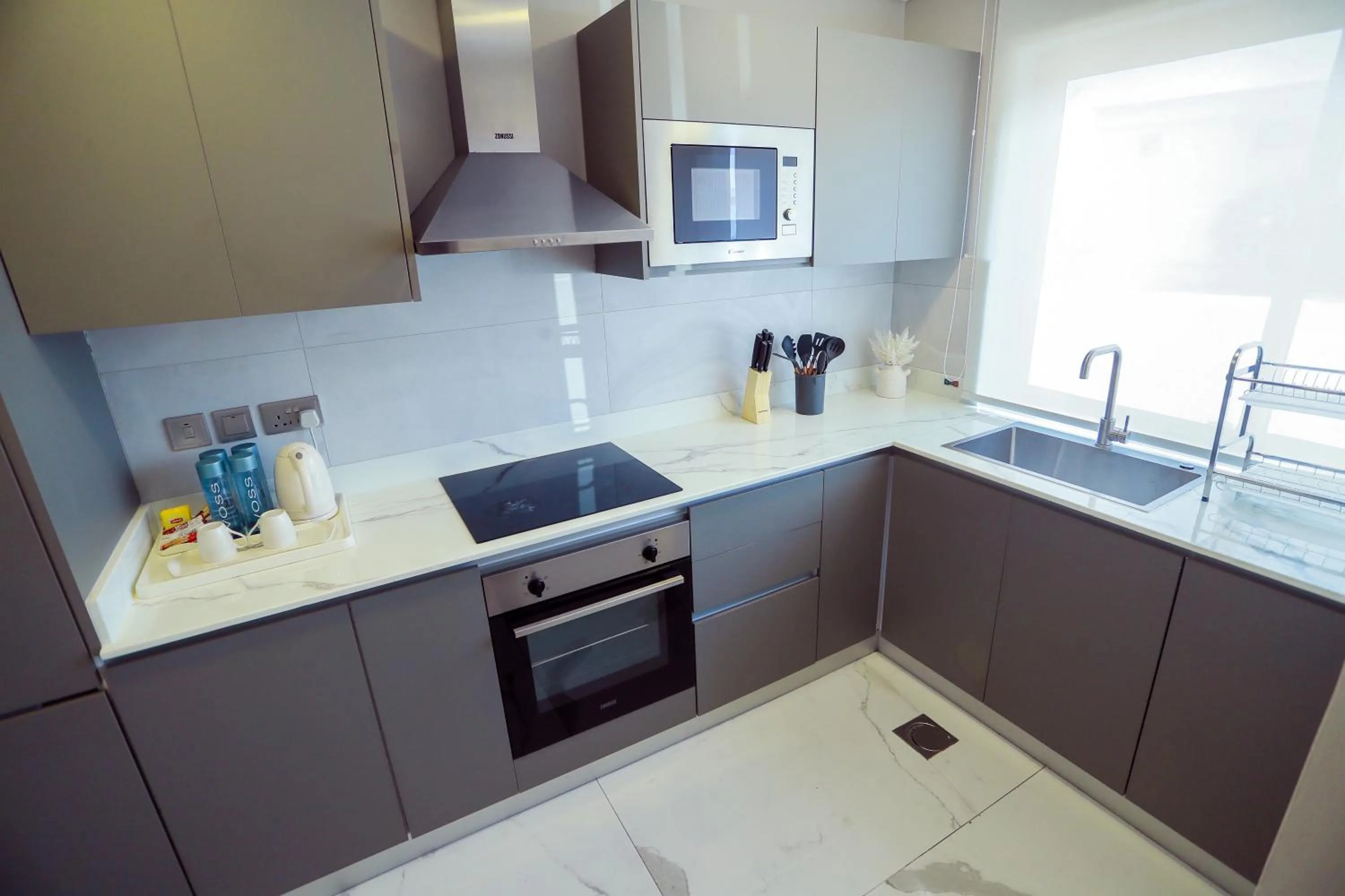 Kitchen or kitchenette in Sea Loft Villas