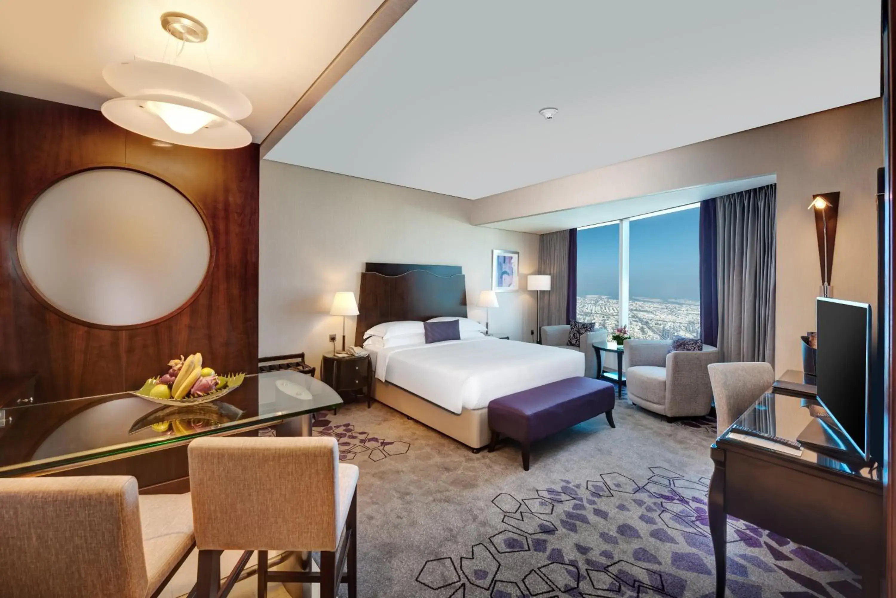 Spacious High Floor Room - King Bed in Rose Rayhaan by Rotana - Dubai Spacious High Floor Room - King Bed in Rose Rayhaan by Rotana - Dubai