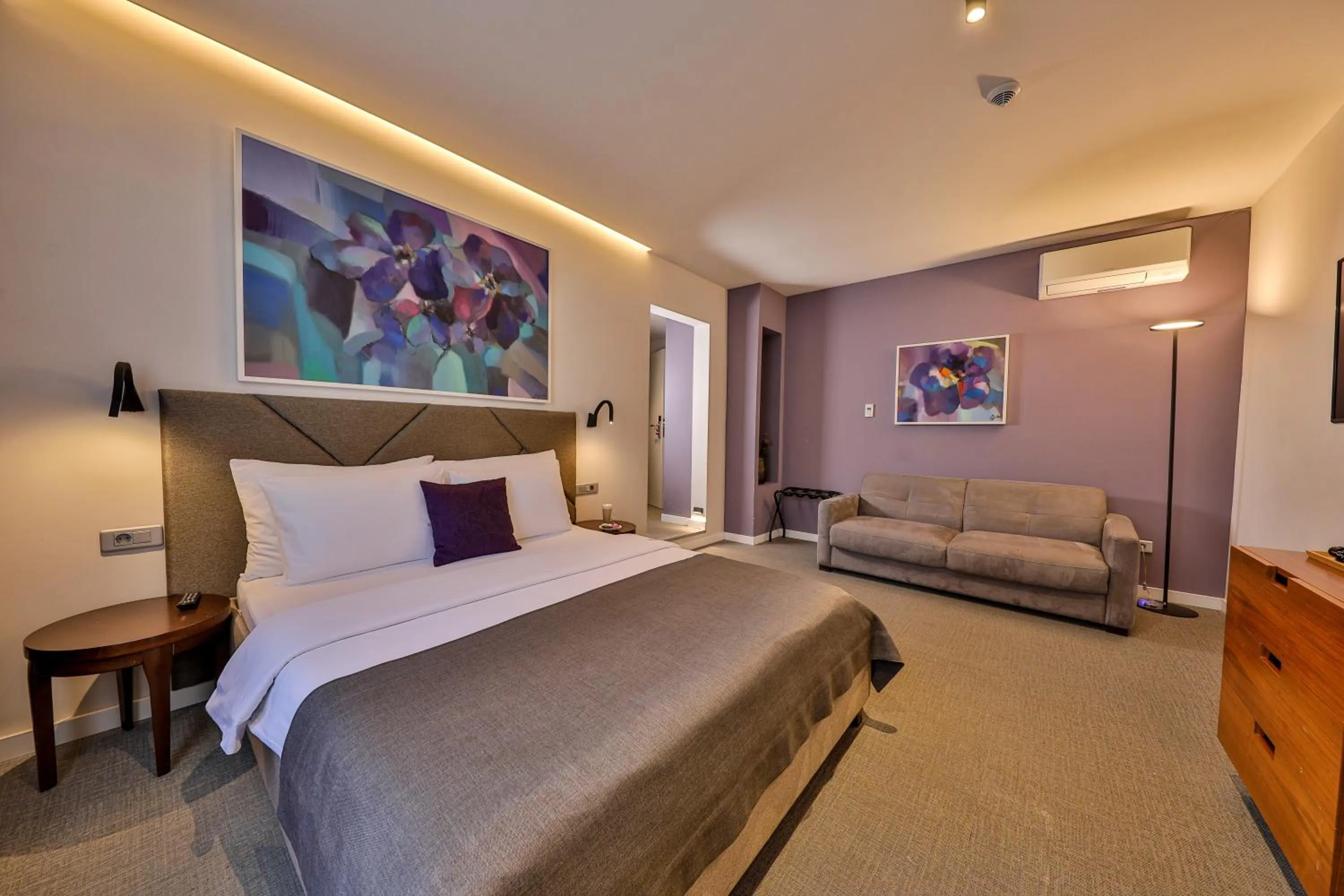 Bed in Hotel Botanica