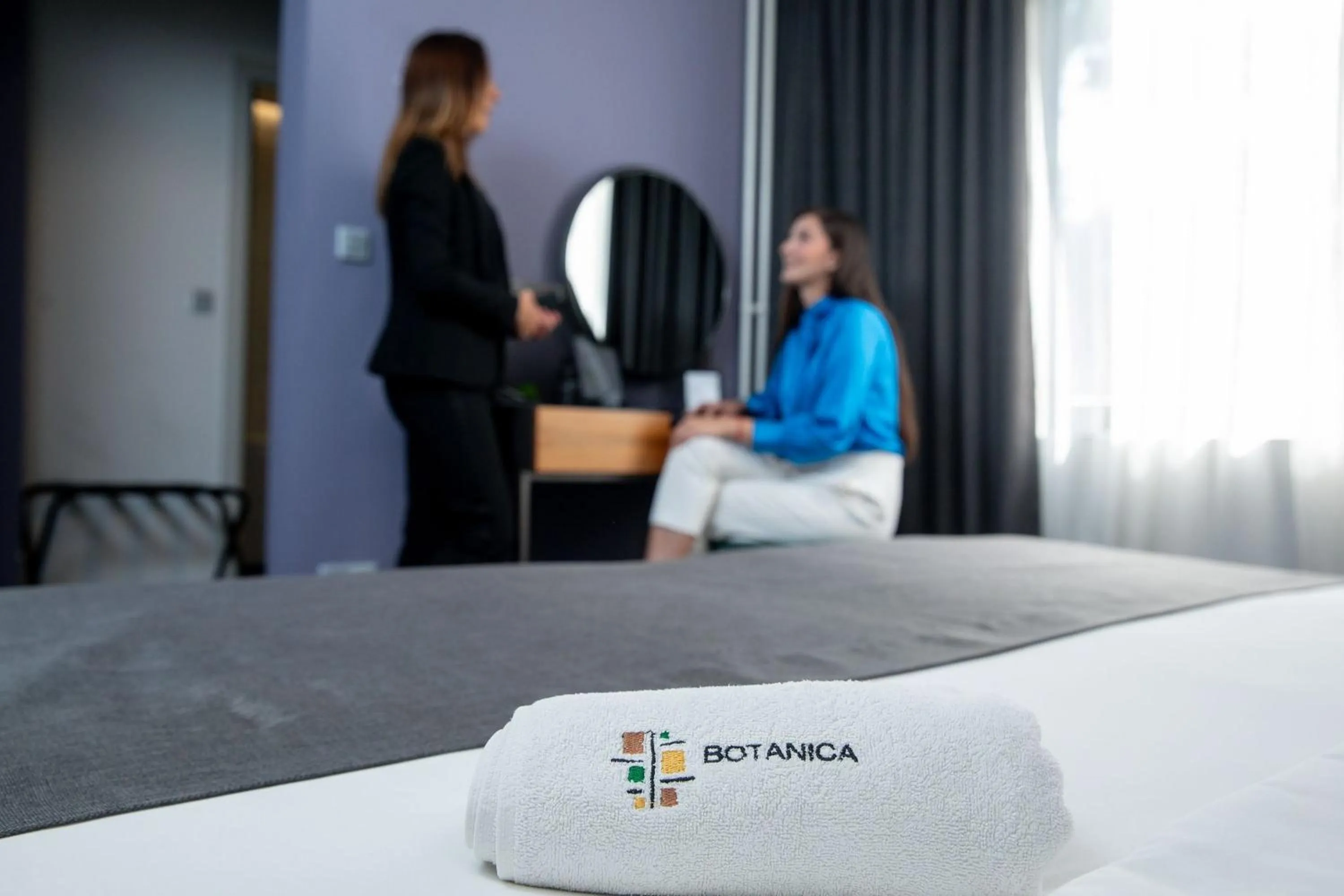 Bedroom, Bed in Hotel Botanica