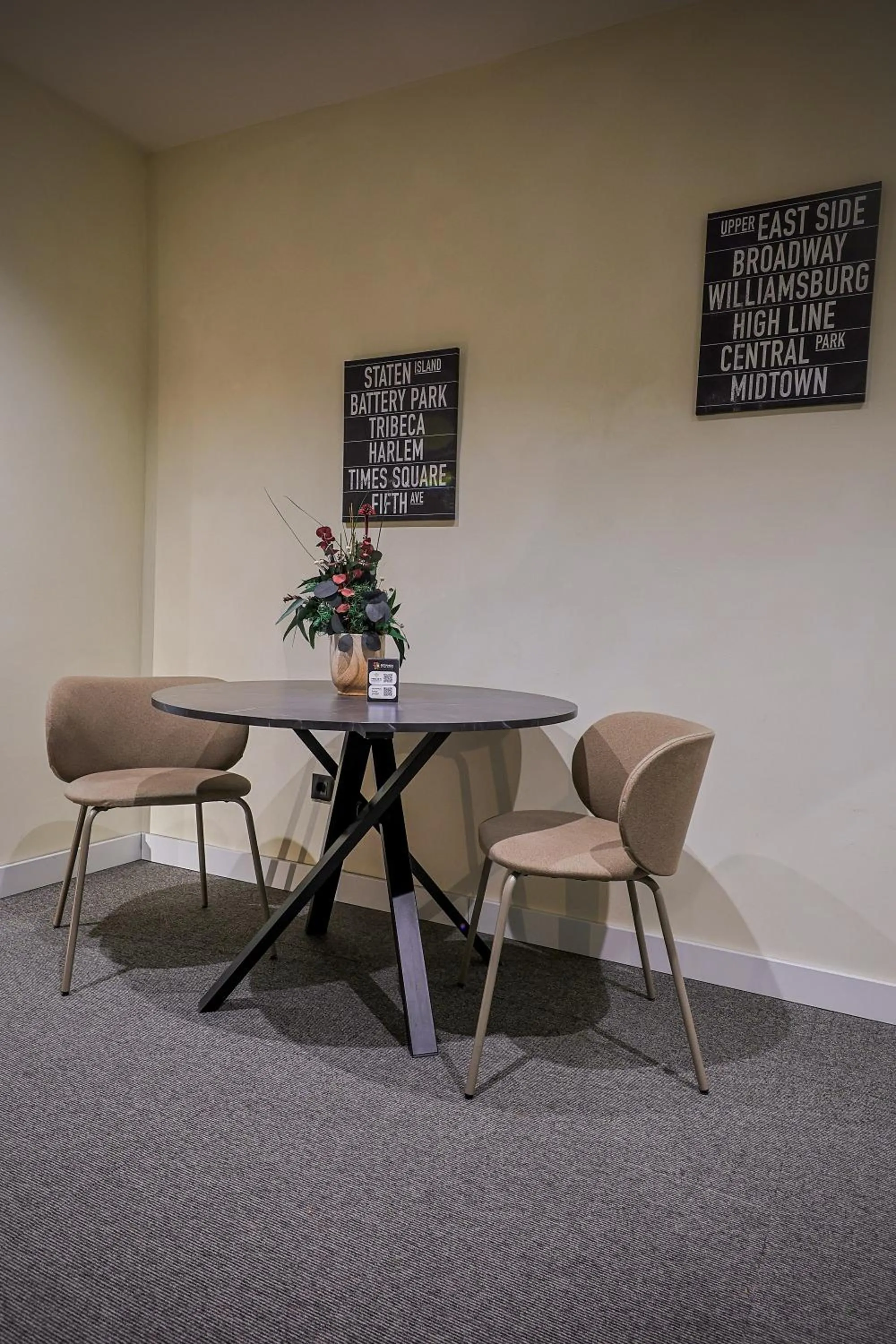 Dining area in Hotel Botanica