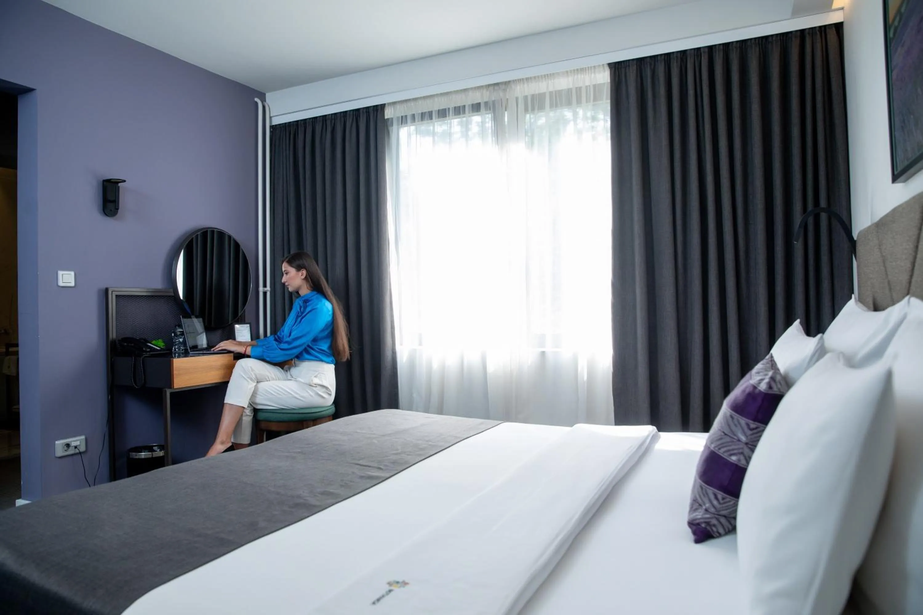 Bed in Hotel Botanica