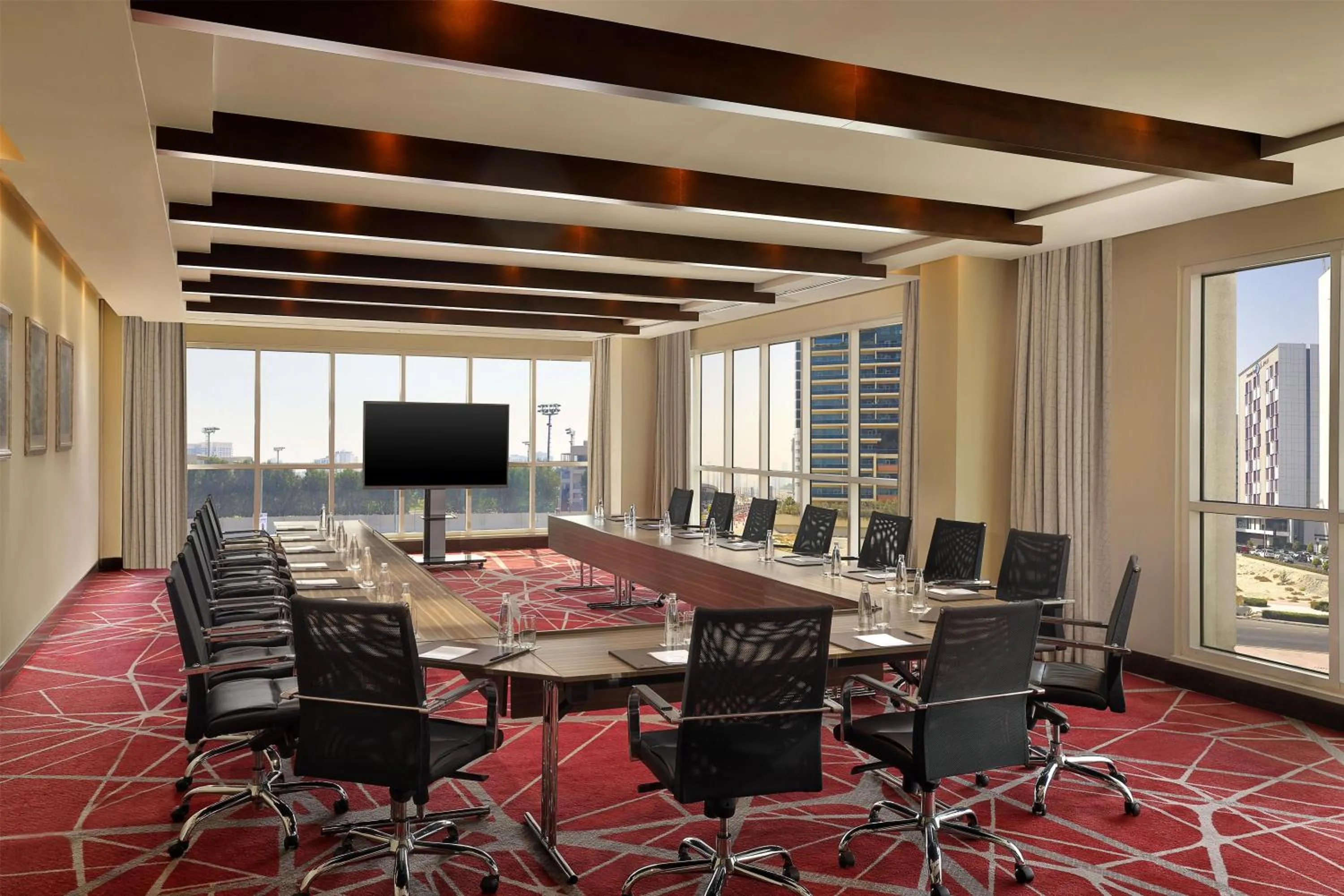 Meeting/conference room in Radisson Blu Hotel, Dubai Barsha Heights