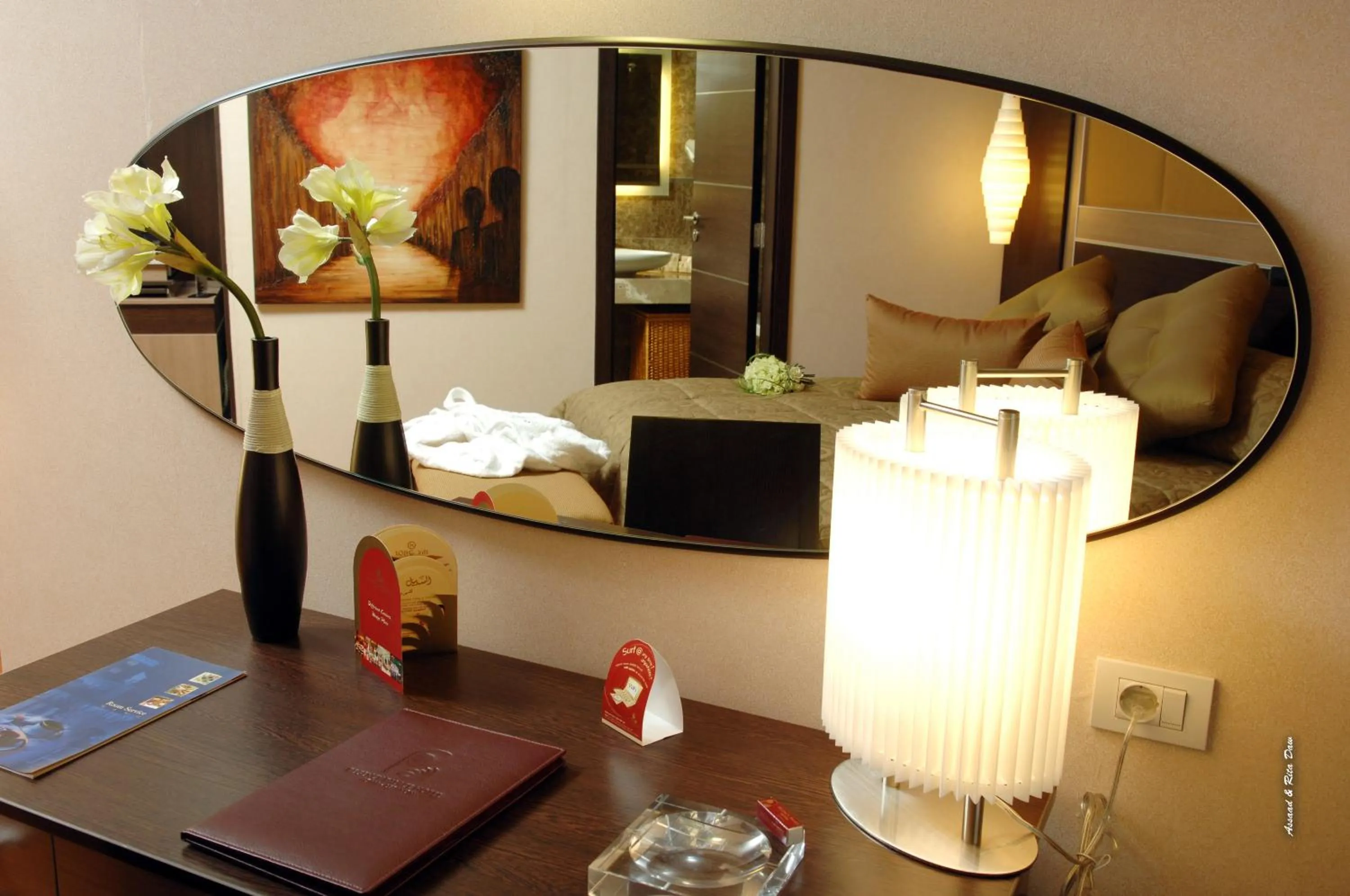 Seating area in Regency Palace Hotel