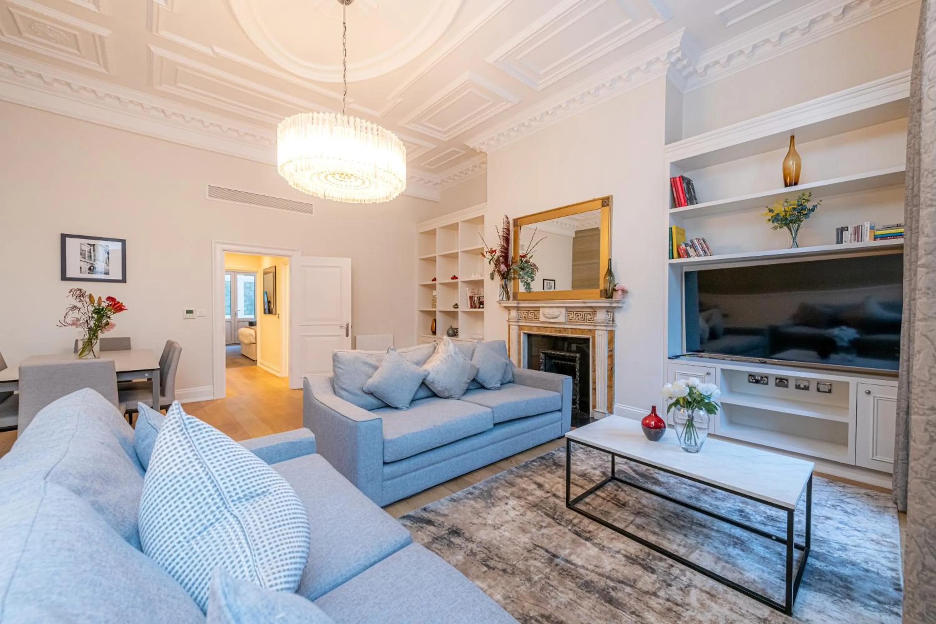 Living room in 20 Hertford Street - Mayfair Apartments