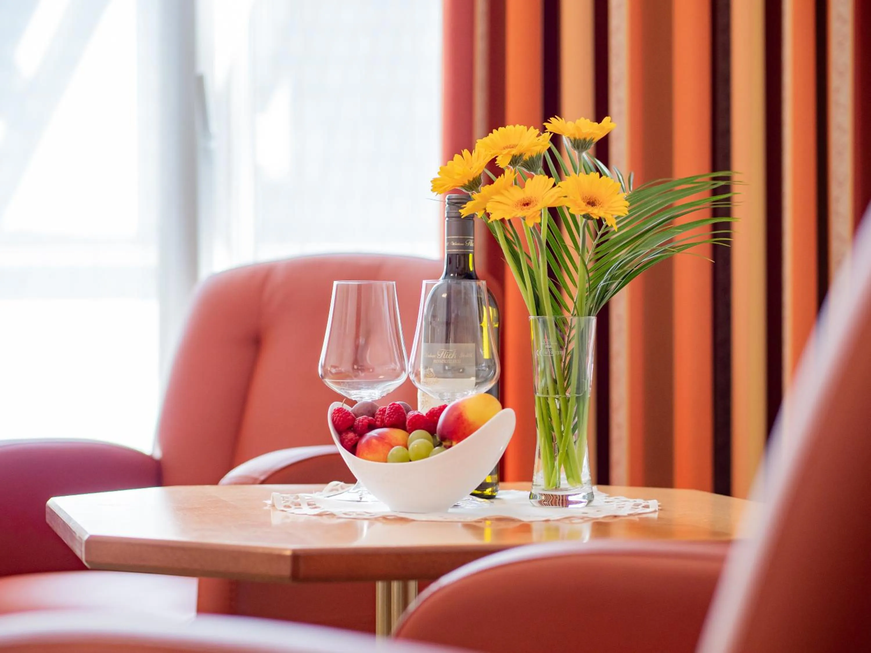 Seating area in Hotel Zur Krone
