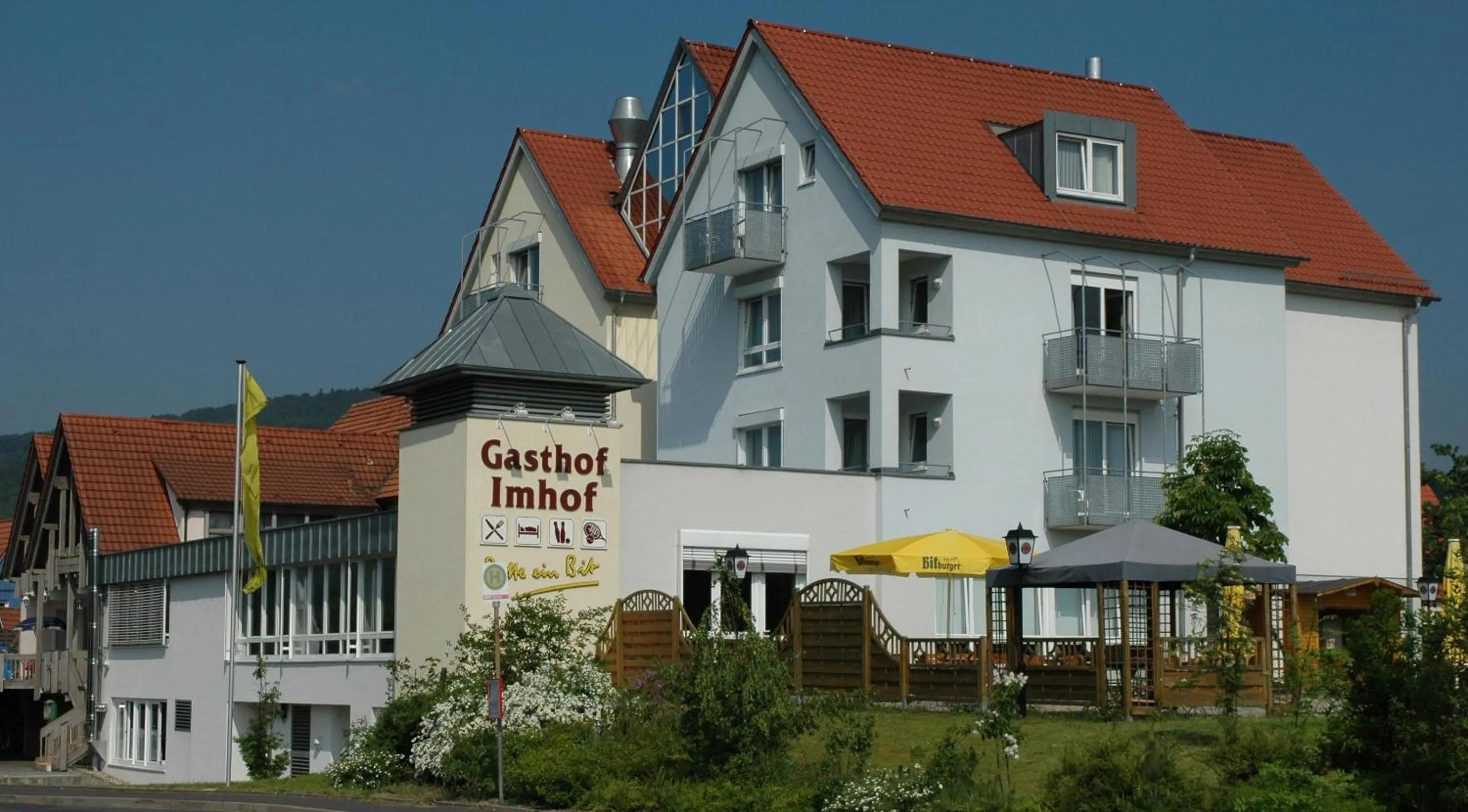 Facade/entrance in Hotel Imhof