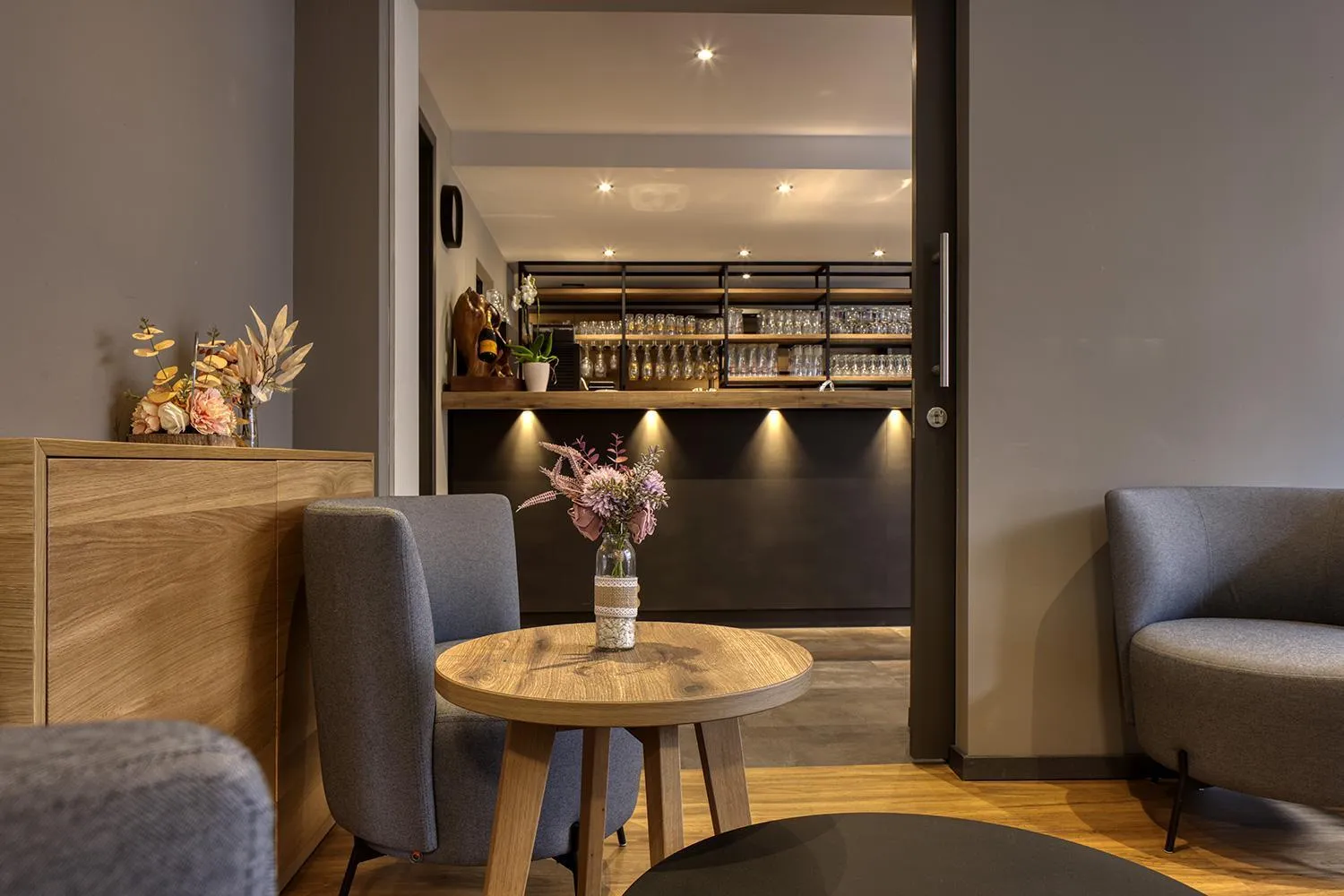 Lounge or bar in Hotel Imhof