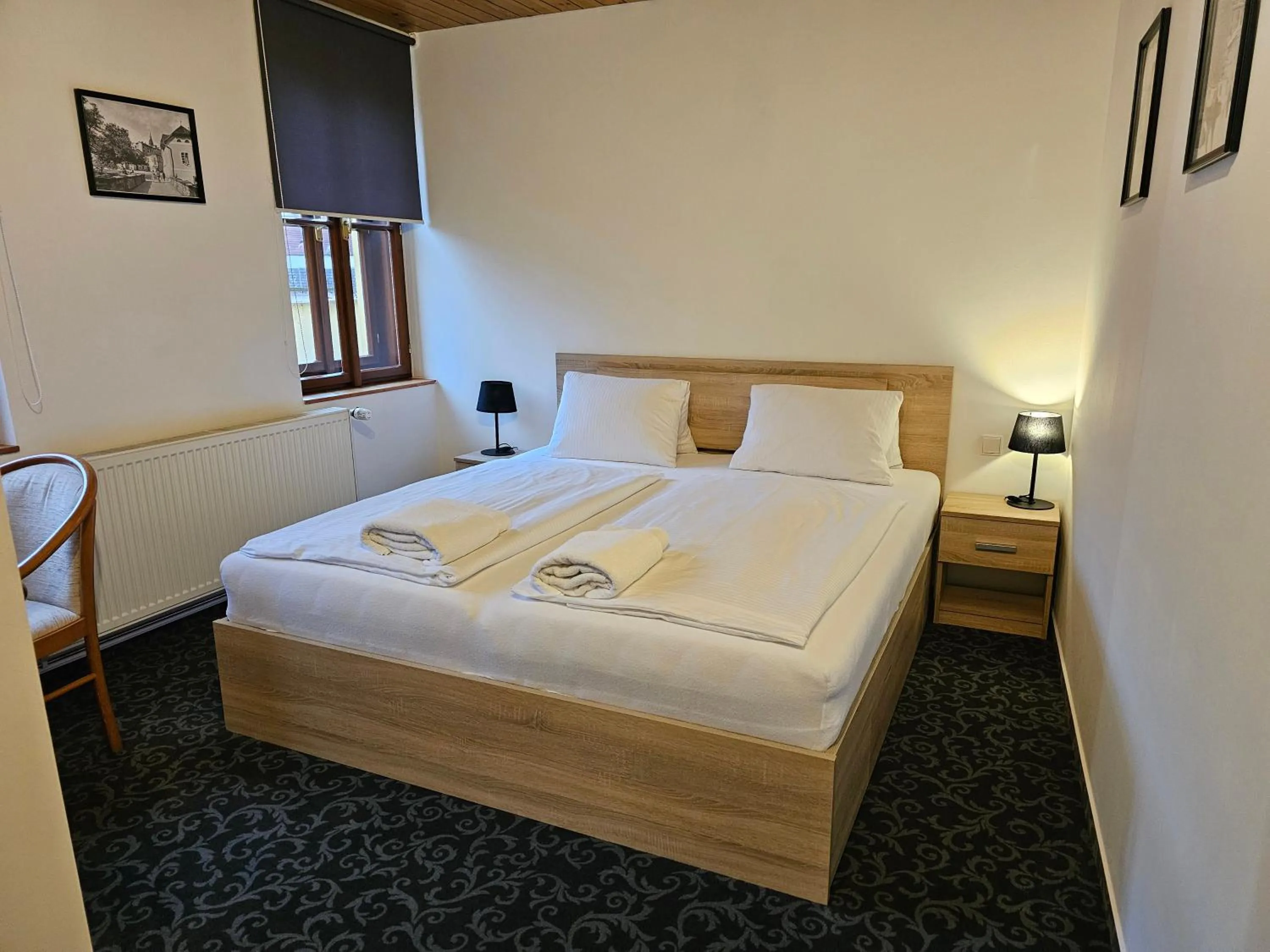 Property building, Bed in Hotel Bílá Paní