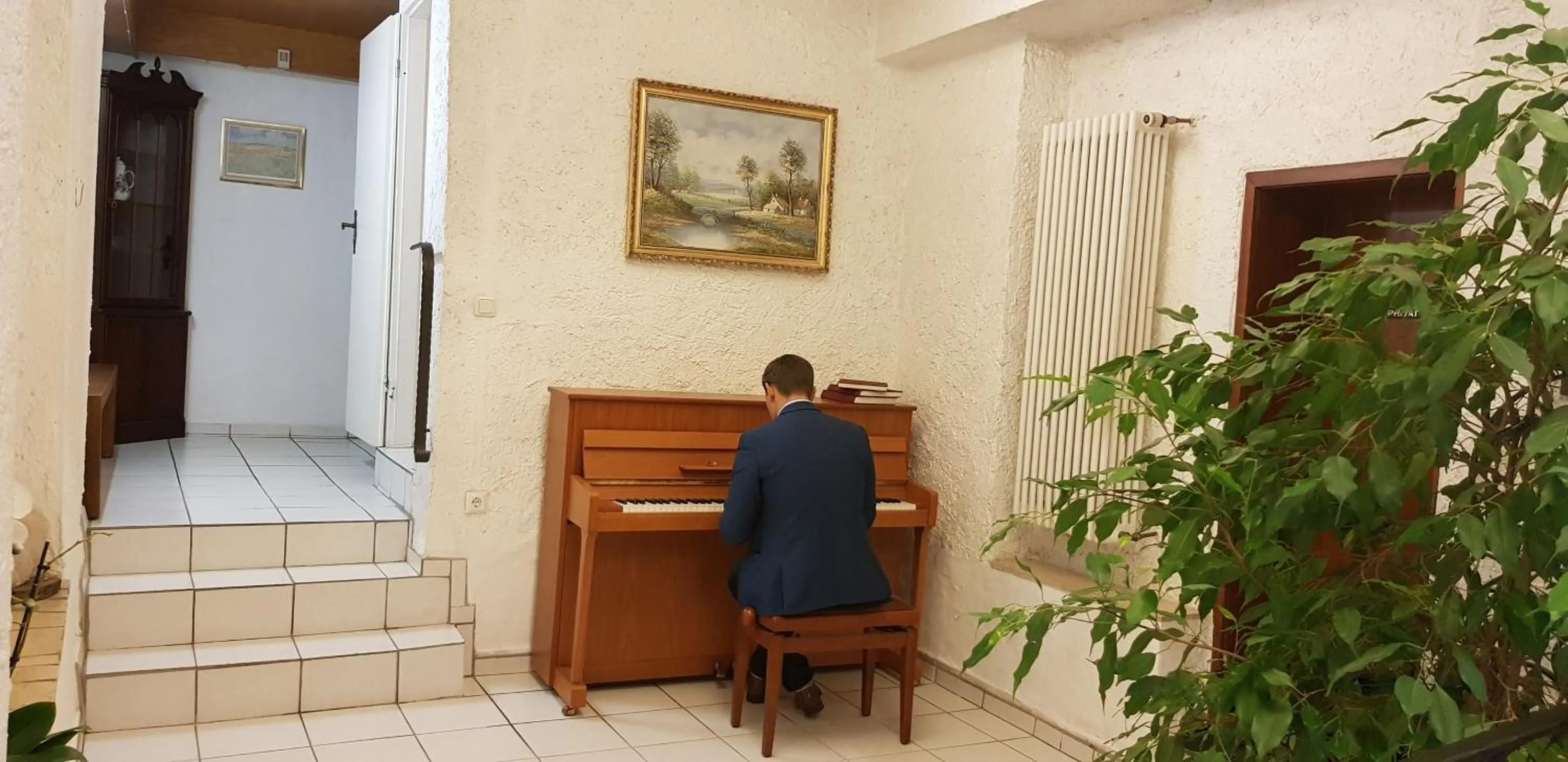 On site in Hotel Kronberg