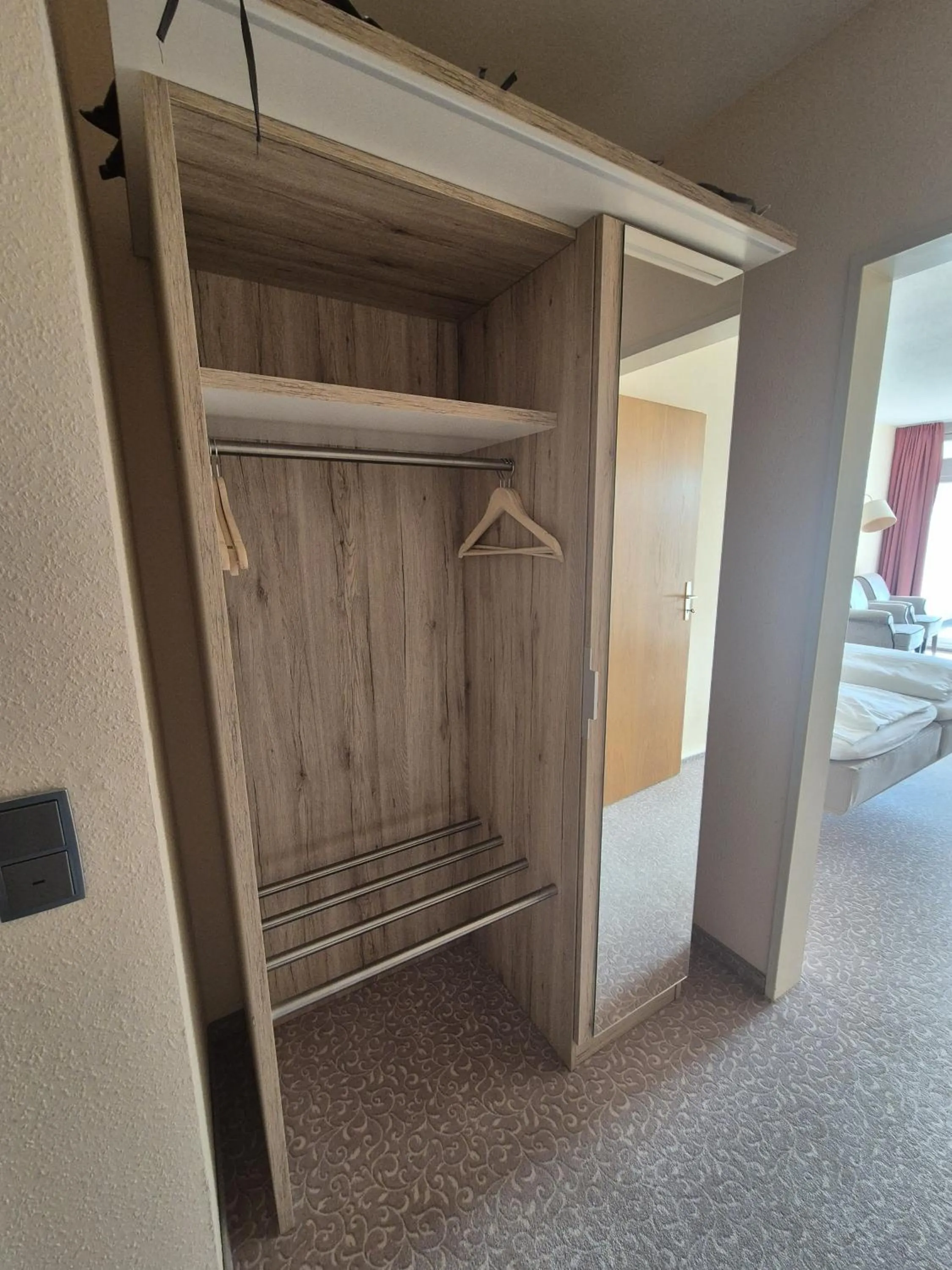 Bed in Hotel Hahnenkleer Hof