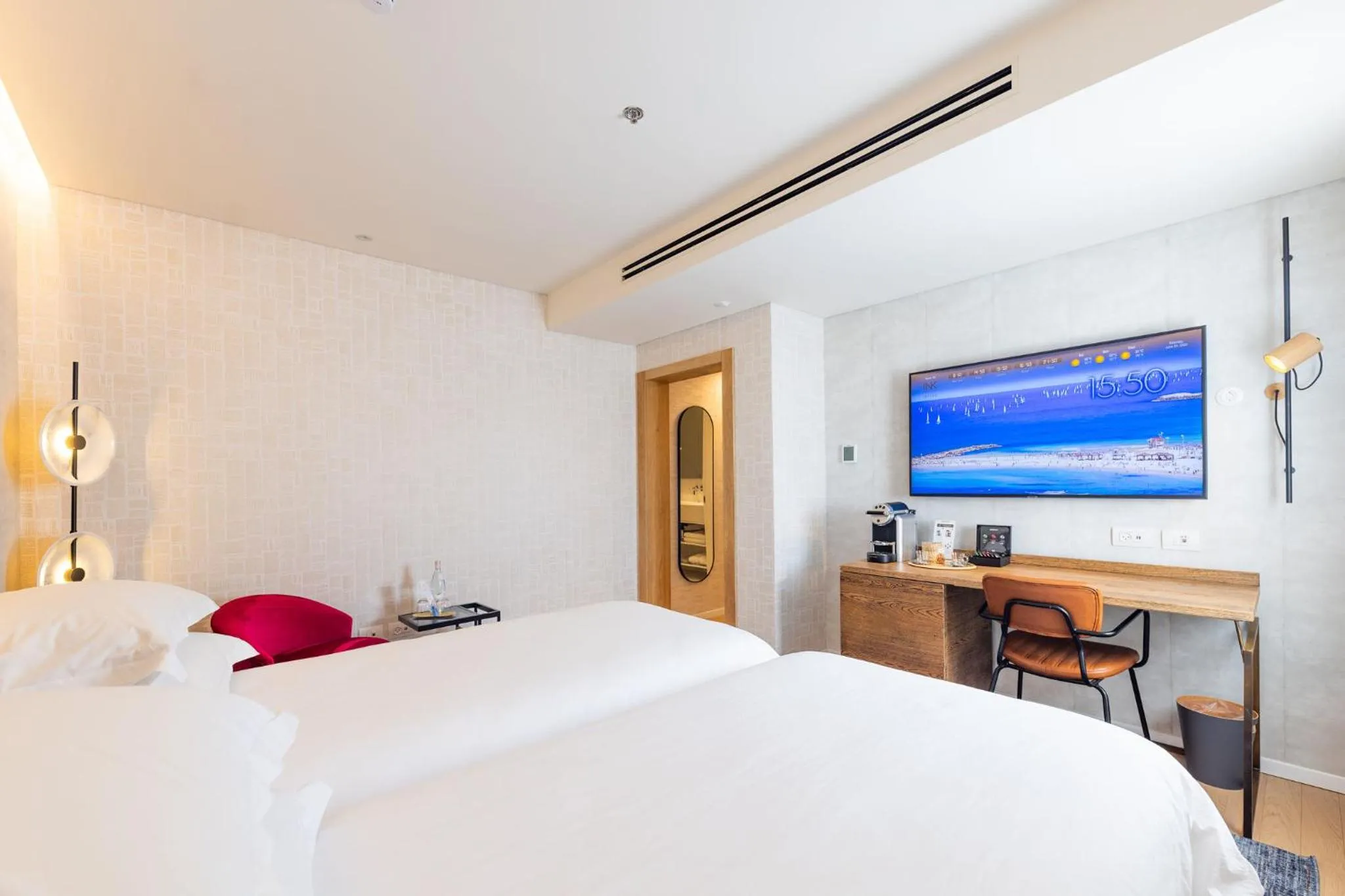 Bed in Ink Hotel Tel Aviv