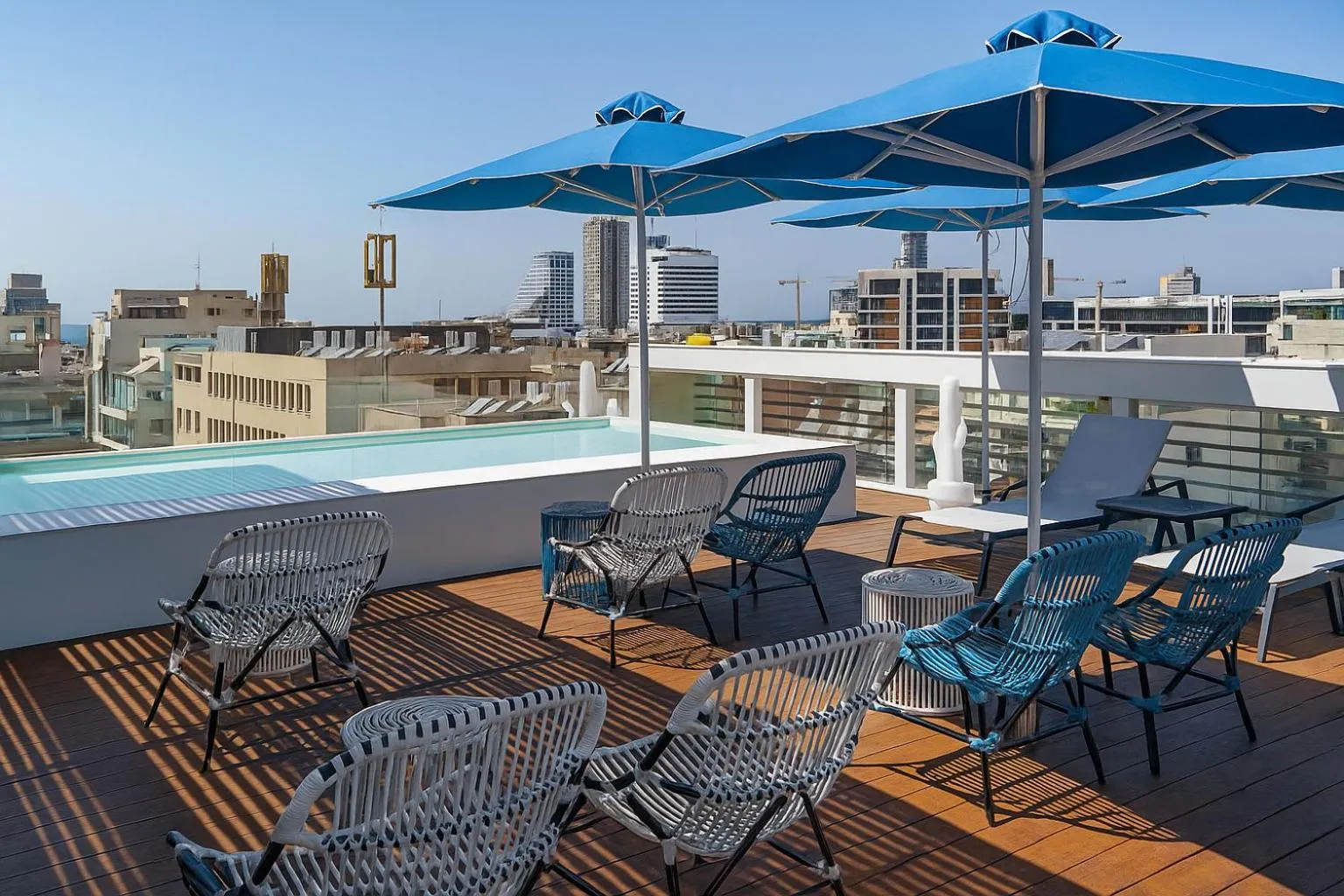 Balcony/Terrace in Ink Hotel Tel Aviv