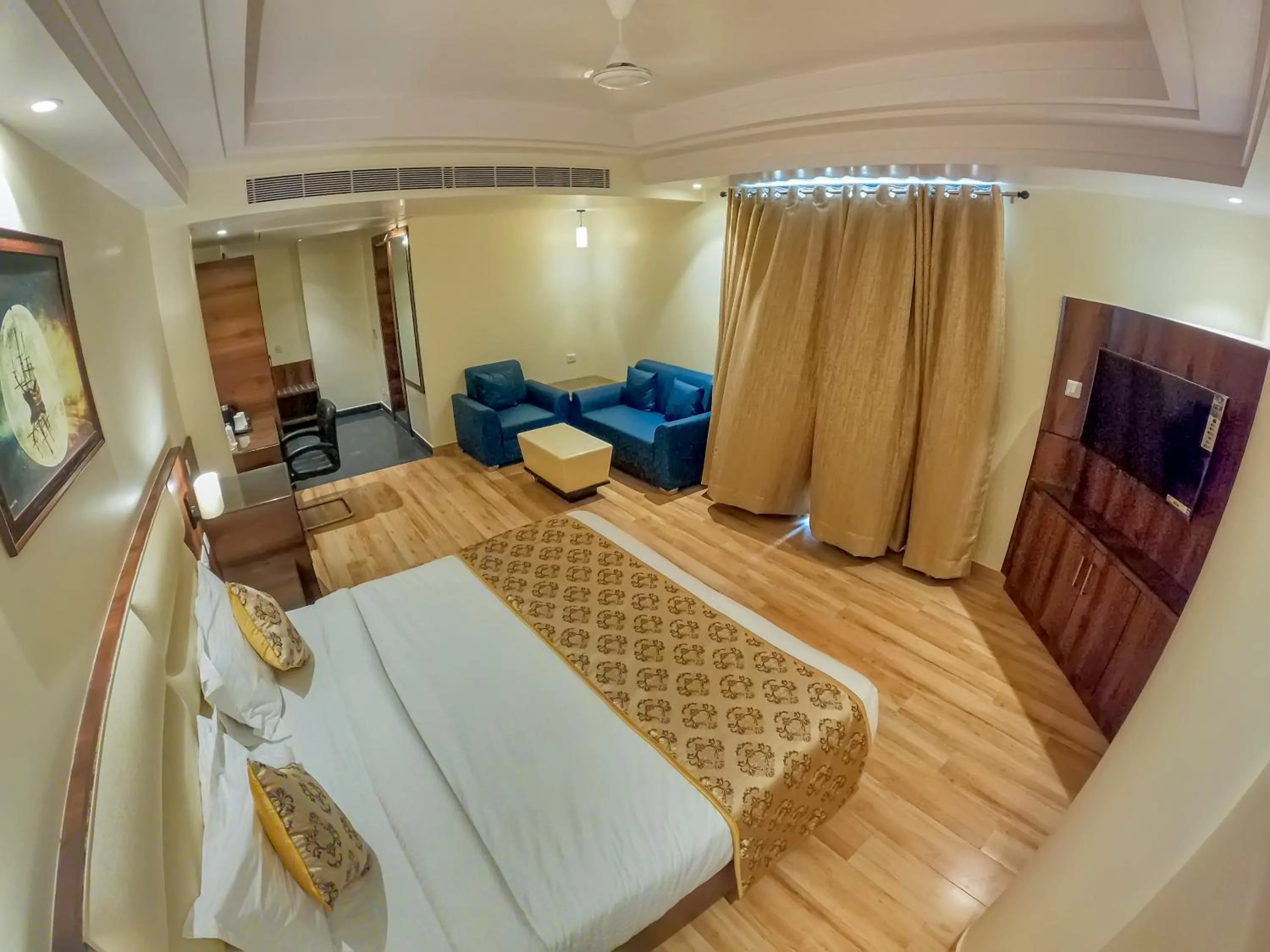 Photo of the whole room in Hotel Hira Inn-10mins From Railway Station & Bus Station