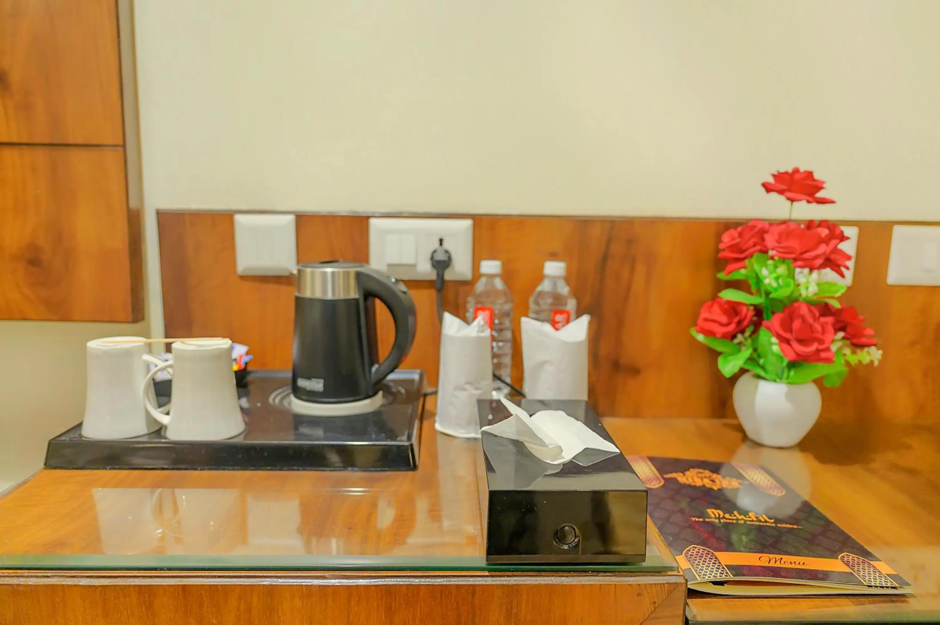 Coffee/tea facilities in Hotel Hira Inn-10mins From Railway Station & Bus Station
