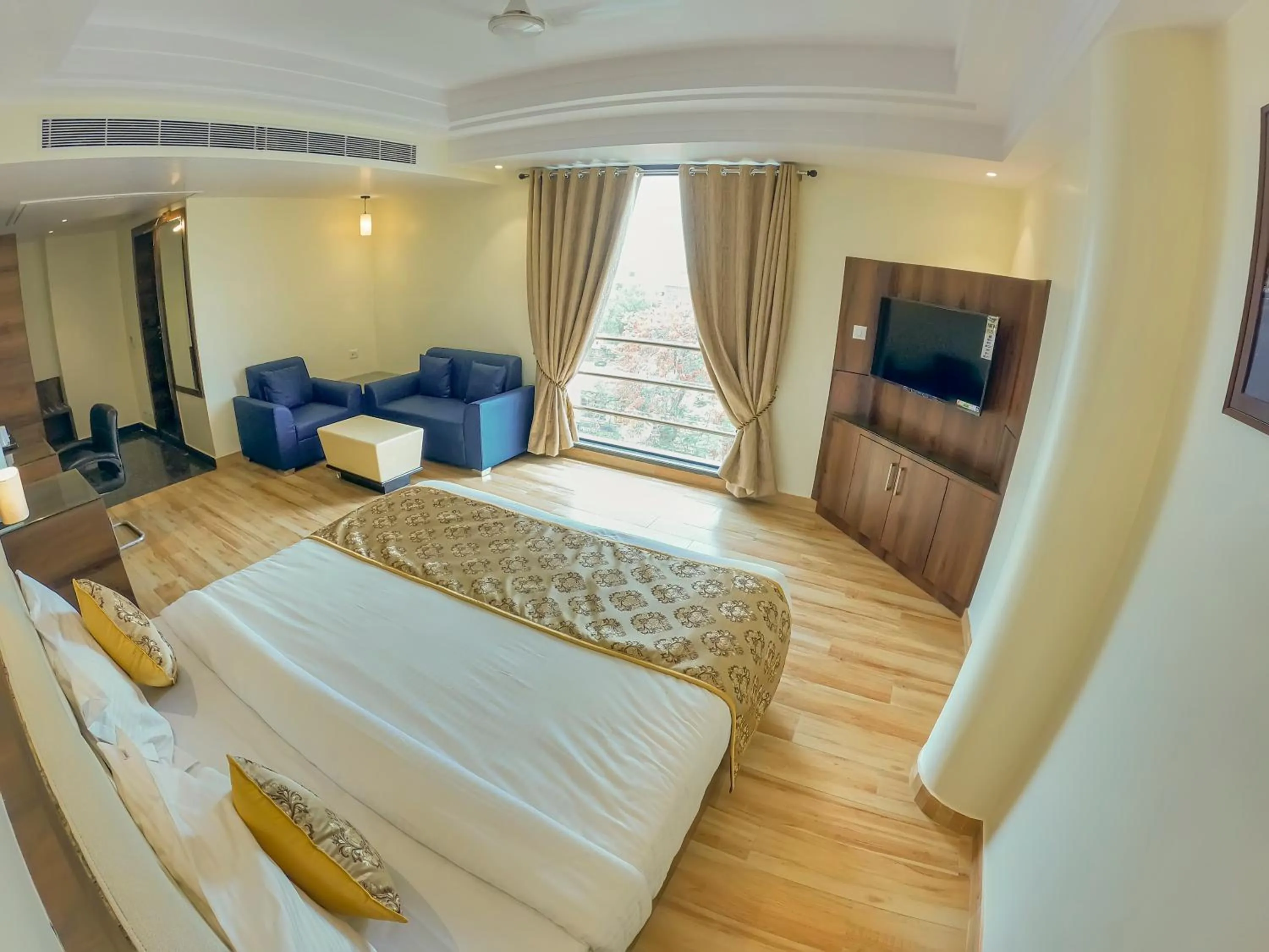 Photo of the whole room in Hotel Hira Inn-10mins From Railway Station & Bus Station