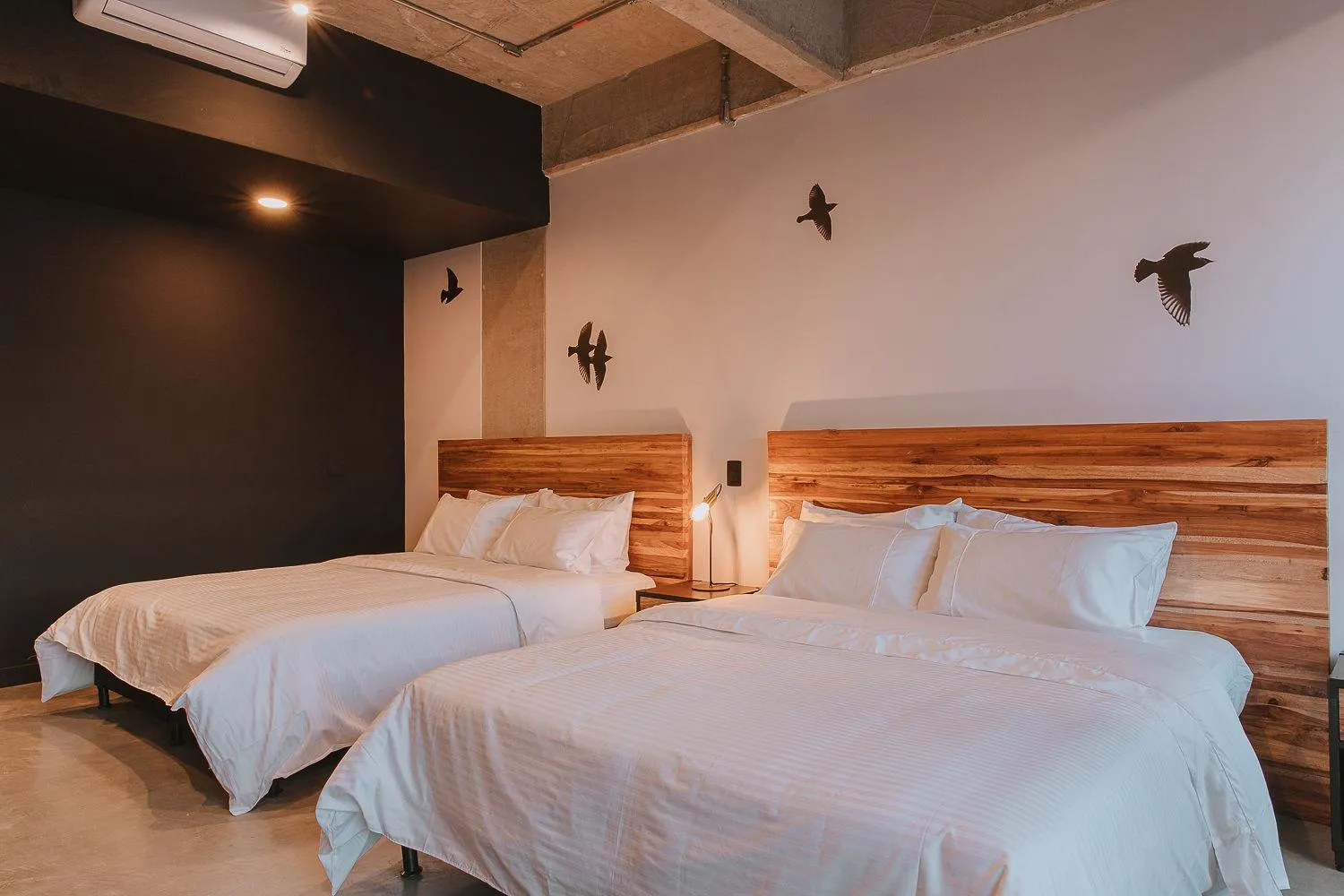 Bed in Hotel 3450 Living Lofts