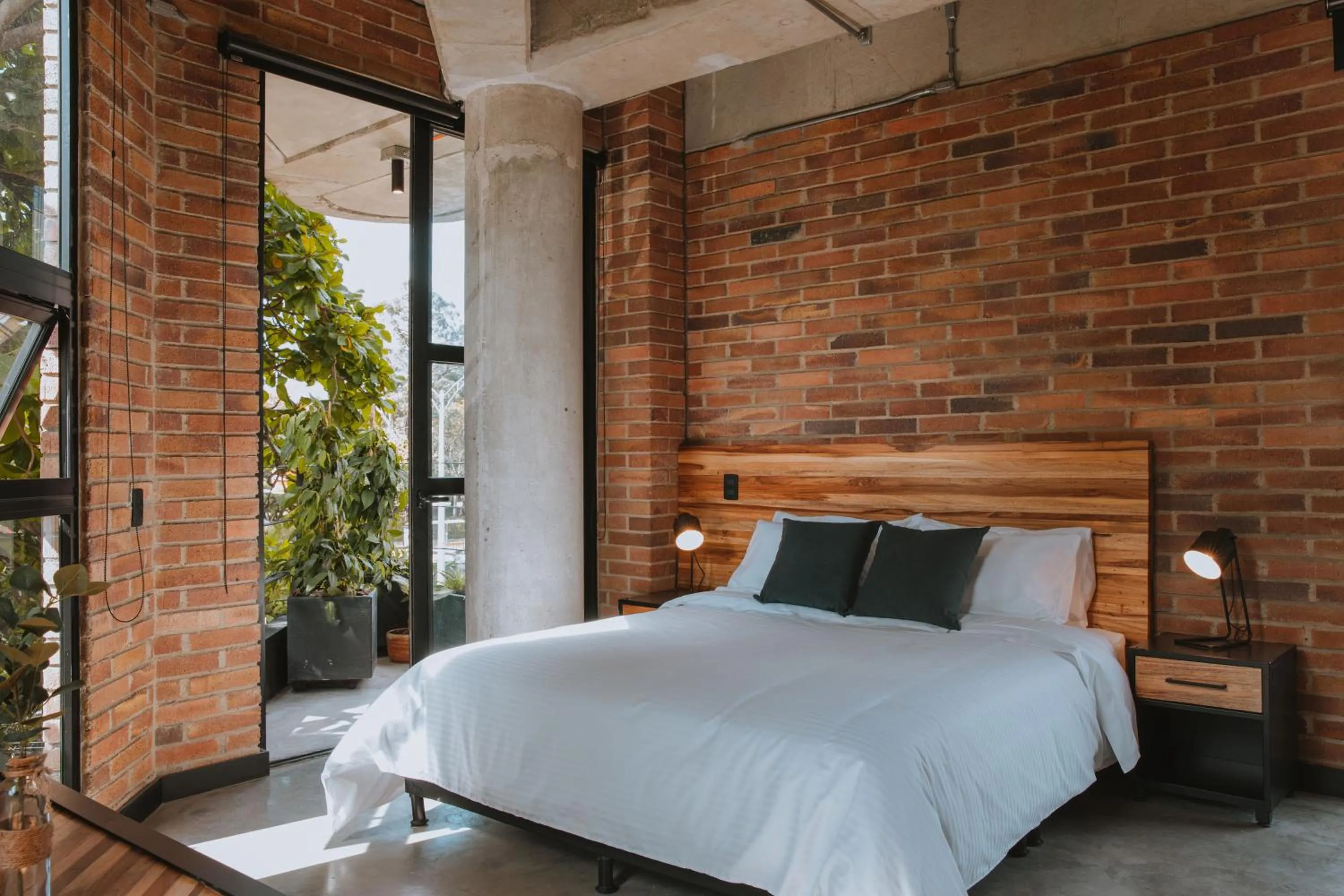 Bed in Hotel 3450 Living Lofts