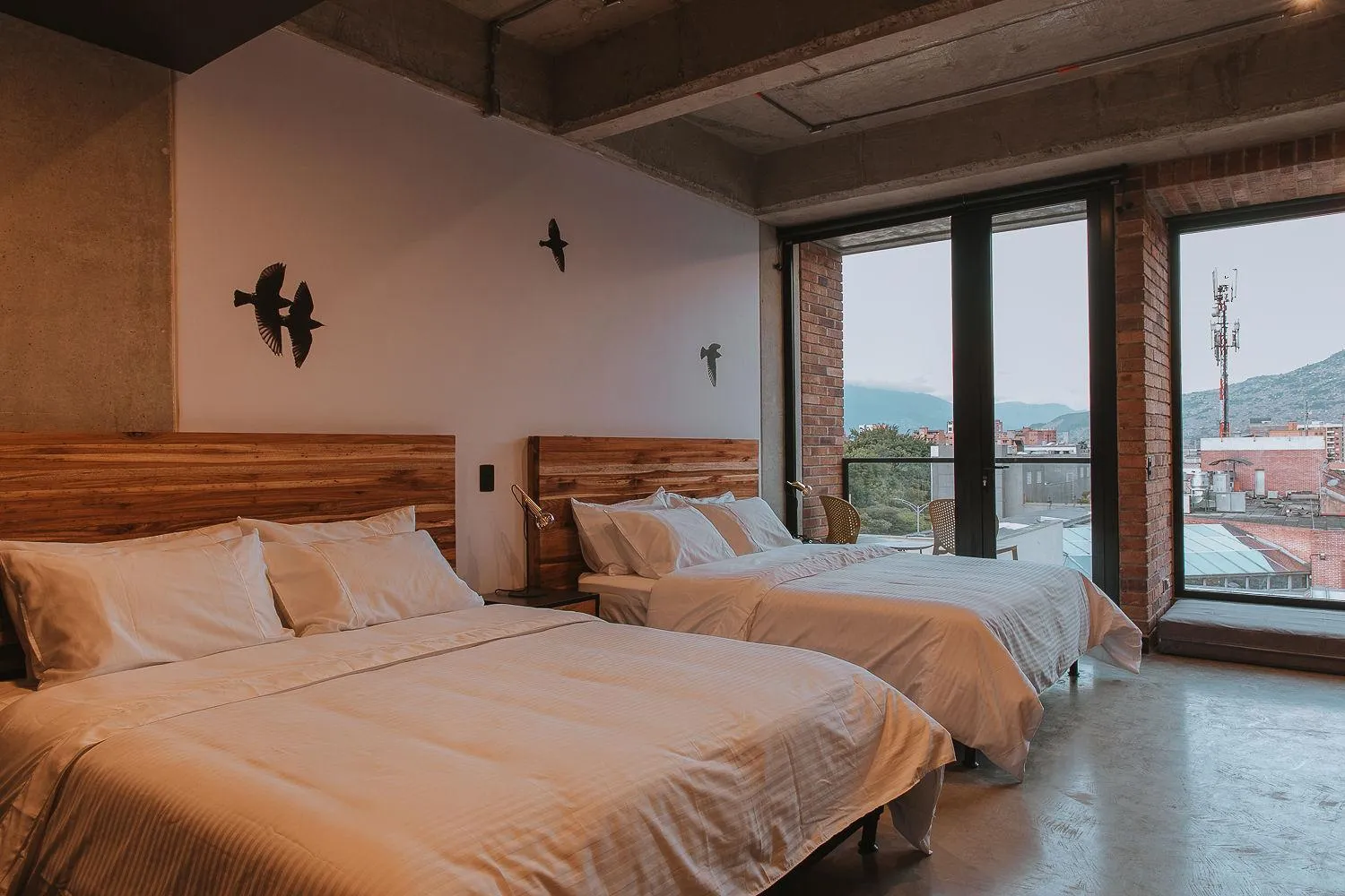 Bed in Hotel 3450 Living Lofts