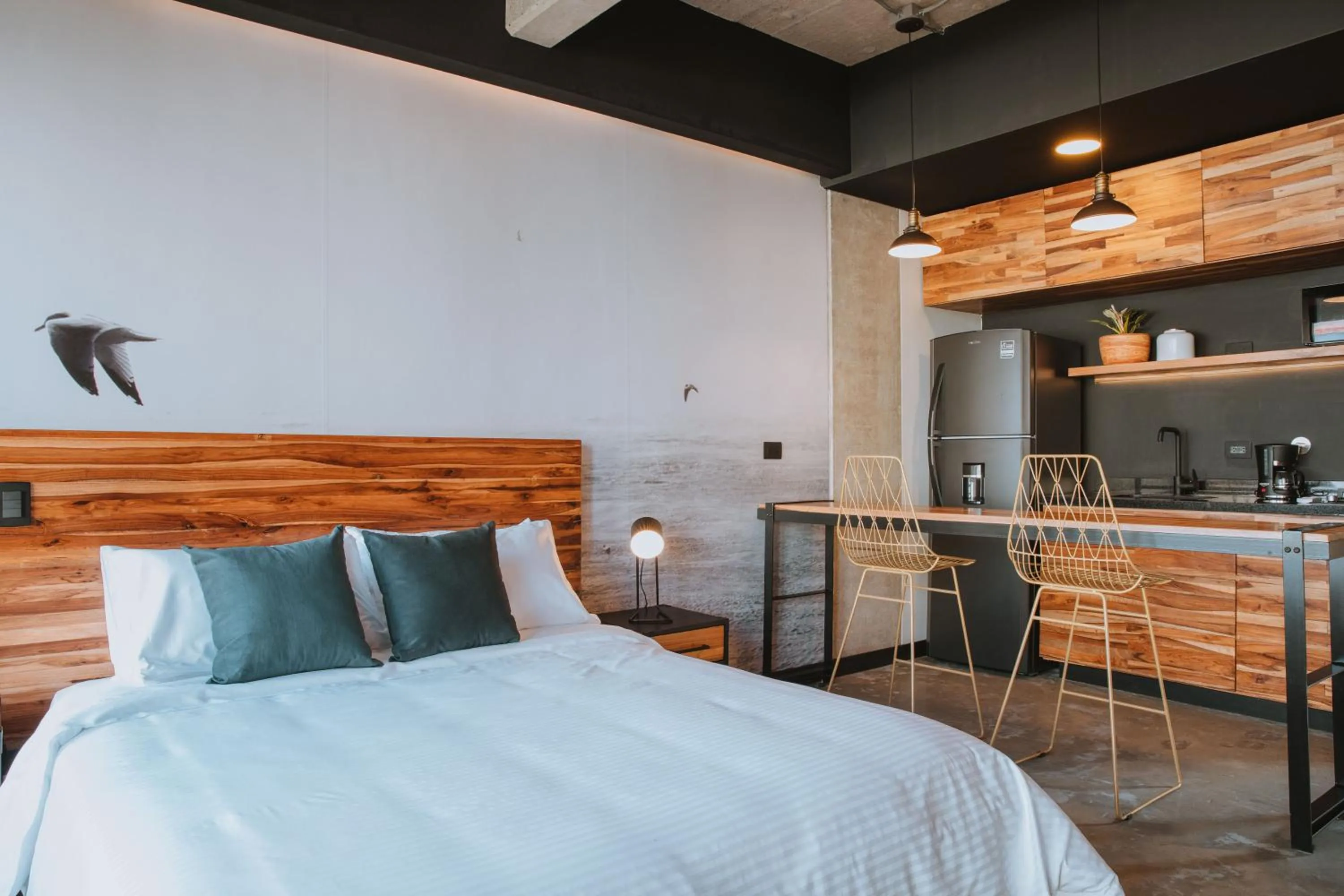 Photo of the whole room, Bed in Hotel 3450 Living Lofts