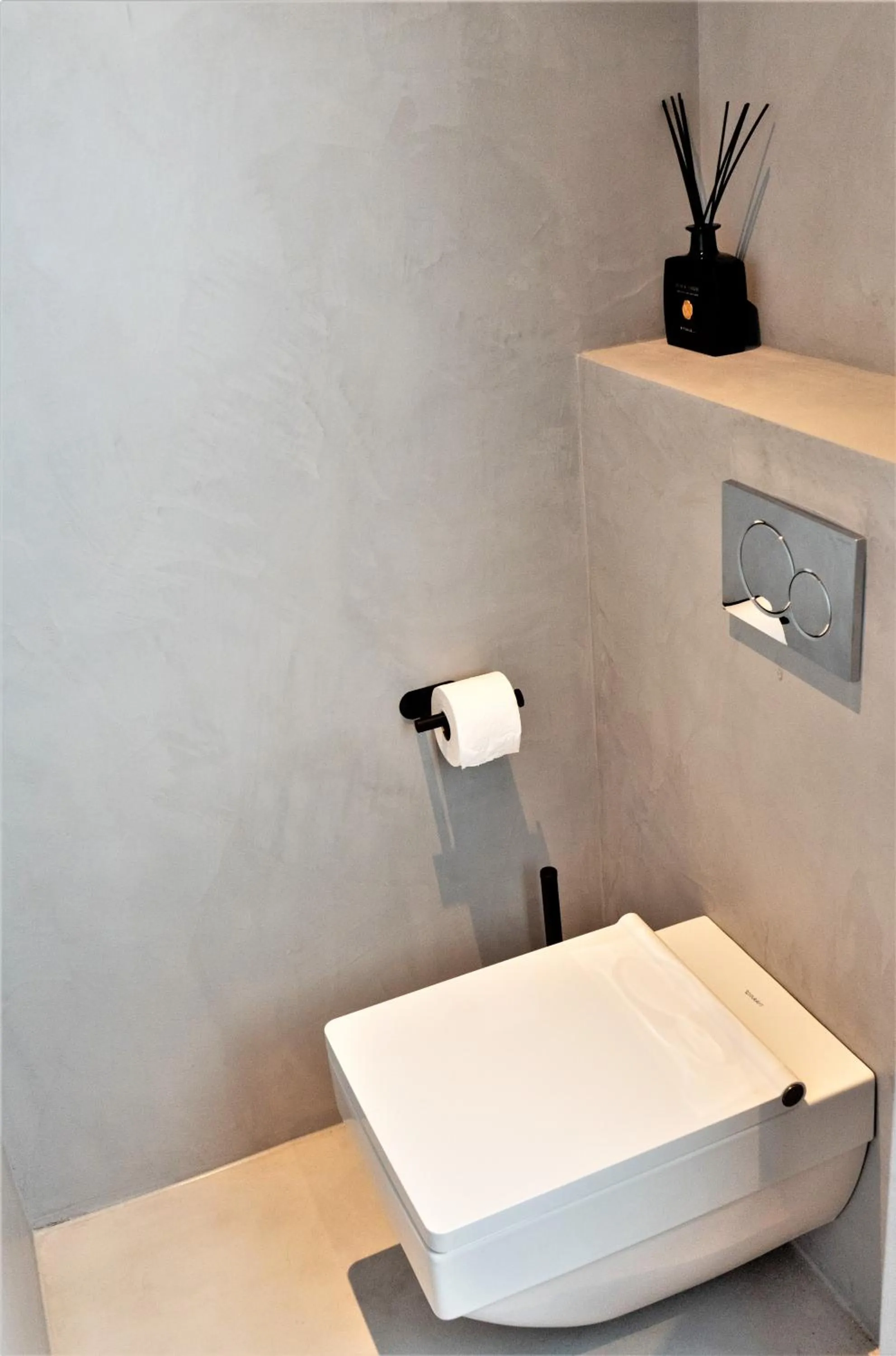 Toilet in B&B Ganzendiep aan het water