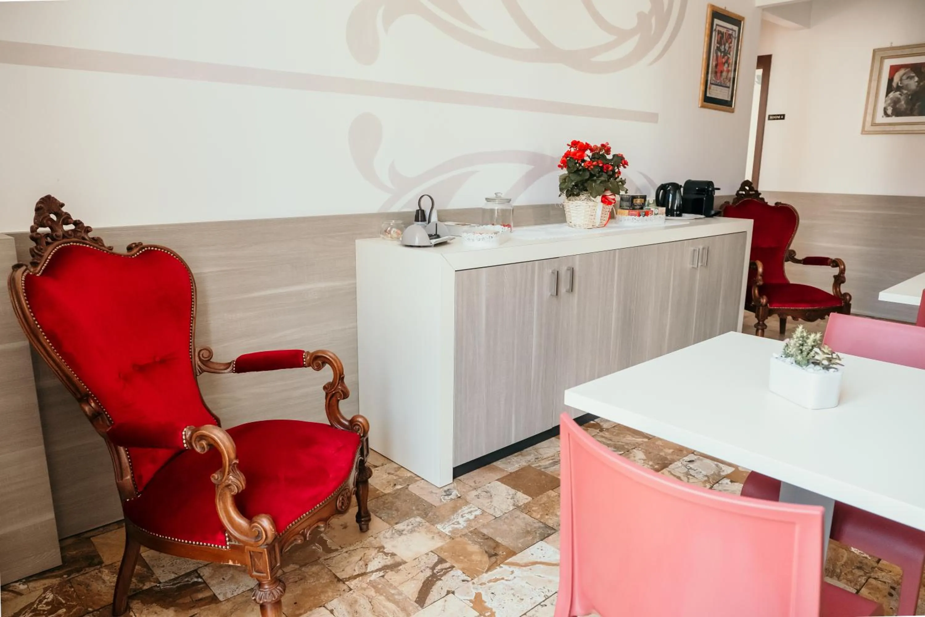 Seating area in B&B Palazzo Storico Di Nicola