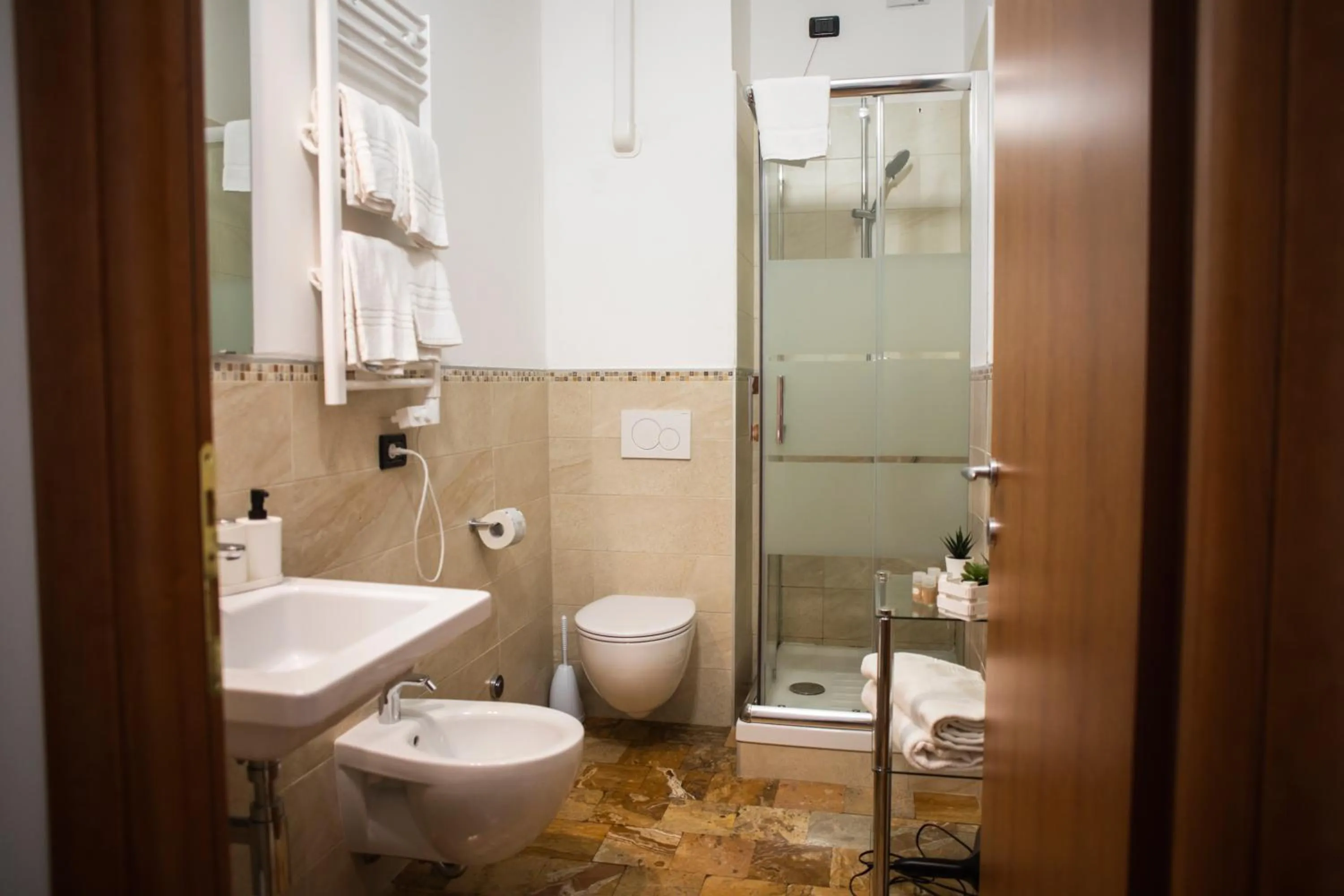 Bathroom in B&B Palazzo Storico Di Nicola