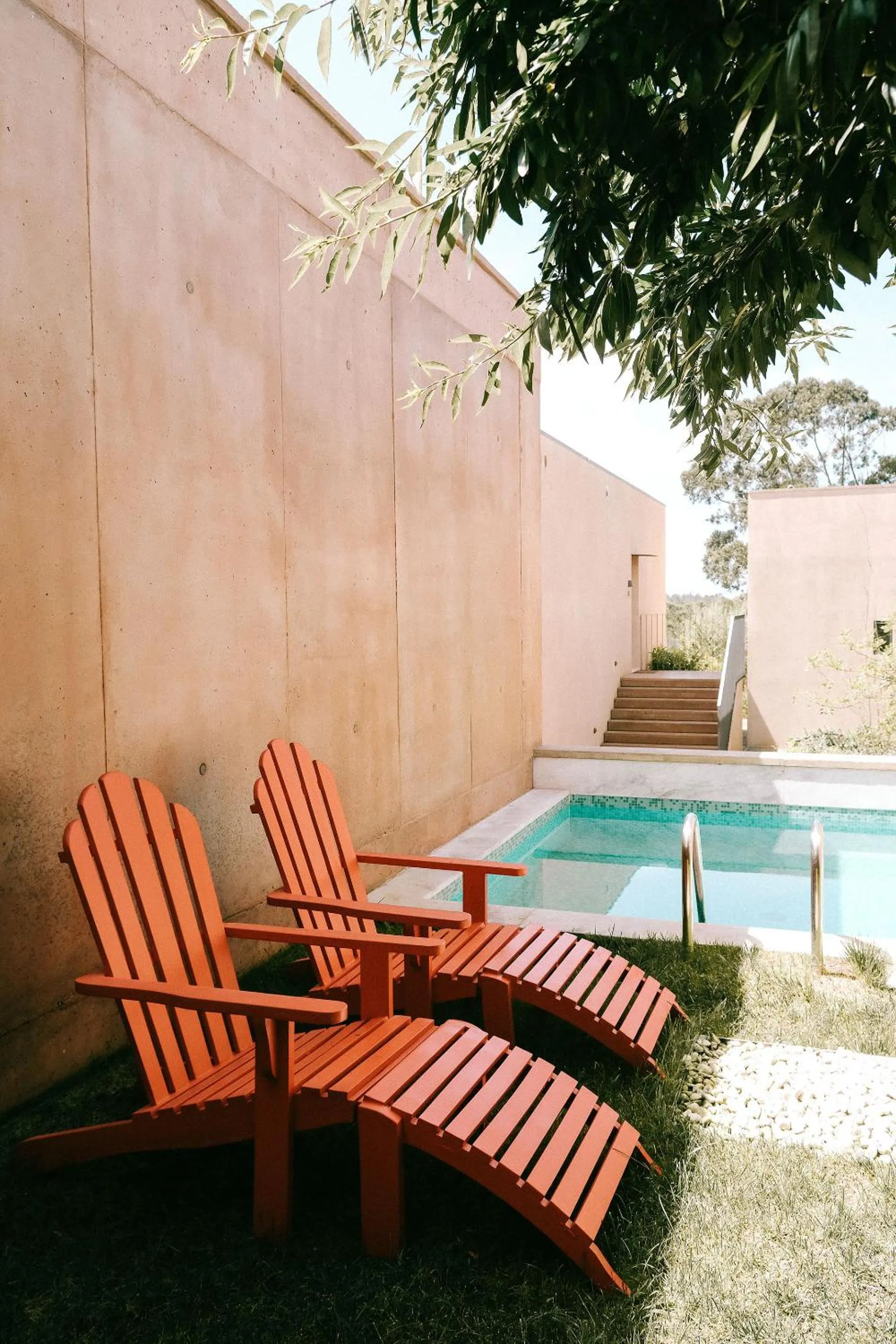 Pool view in Praia do Canal Nature Retreat - Small Luxury Hotels of the World