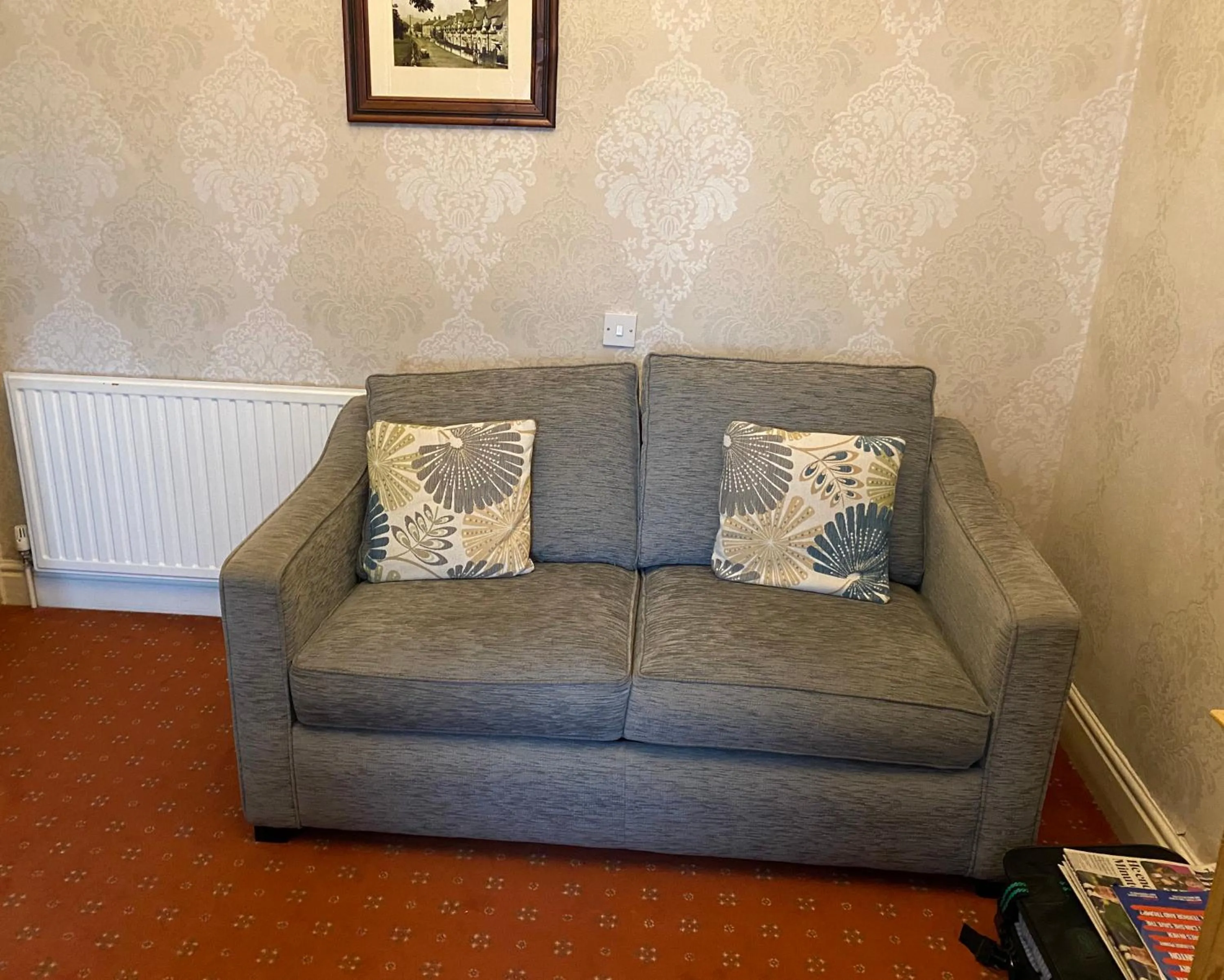 Seating area in Old Hall Hotel Hope