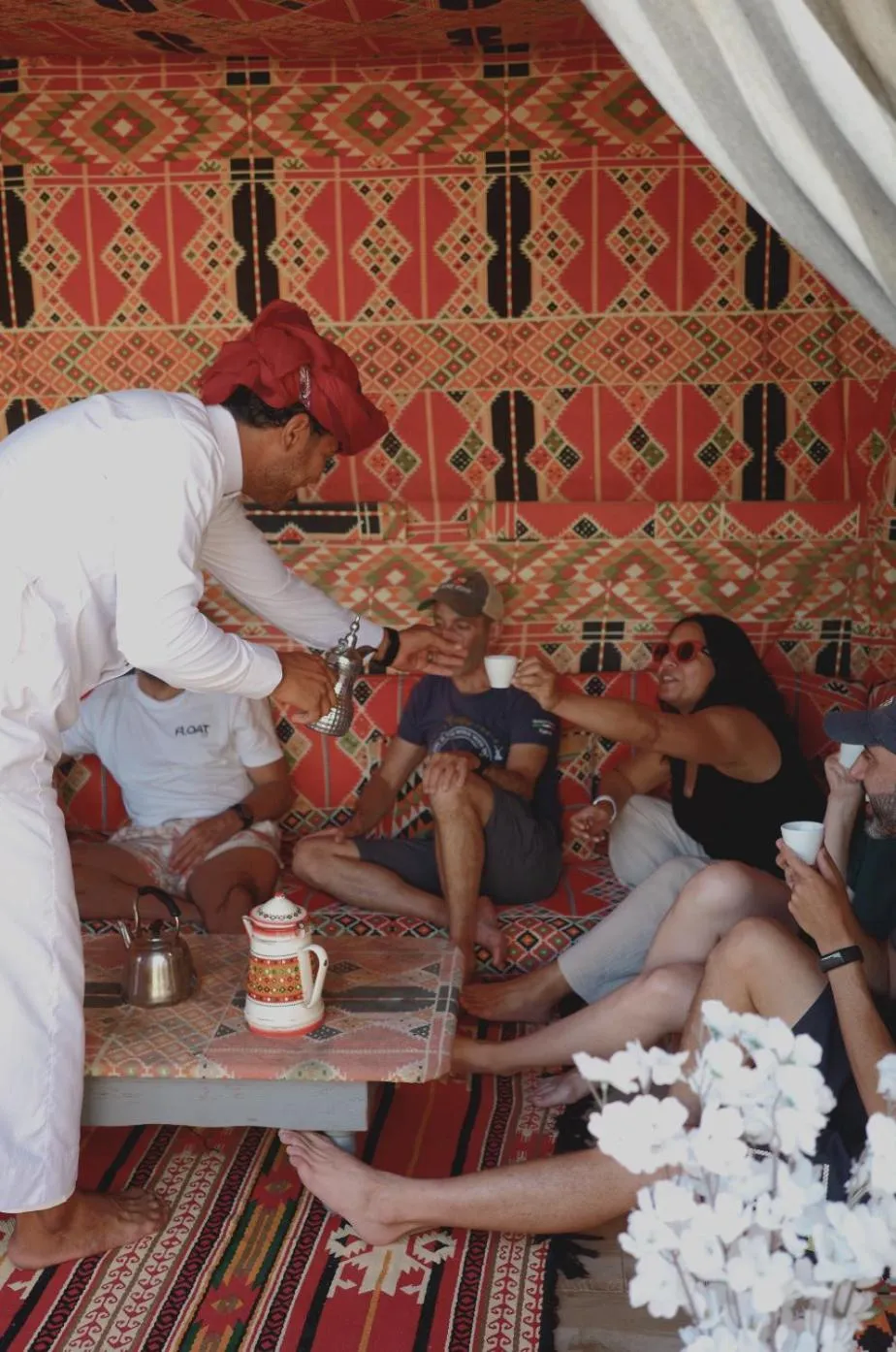 group of guests in Elite Residence Dahab