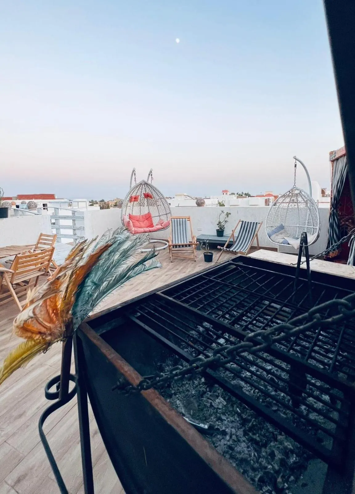 BBQ facilities in Elite Residence Dahab