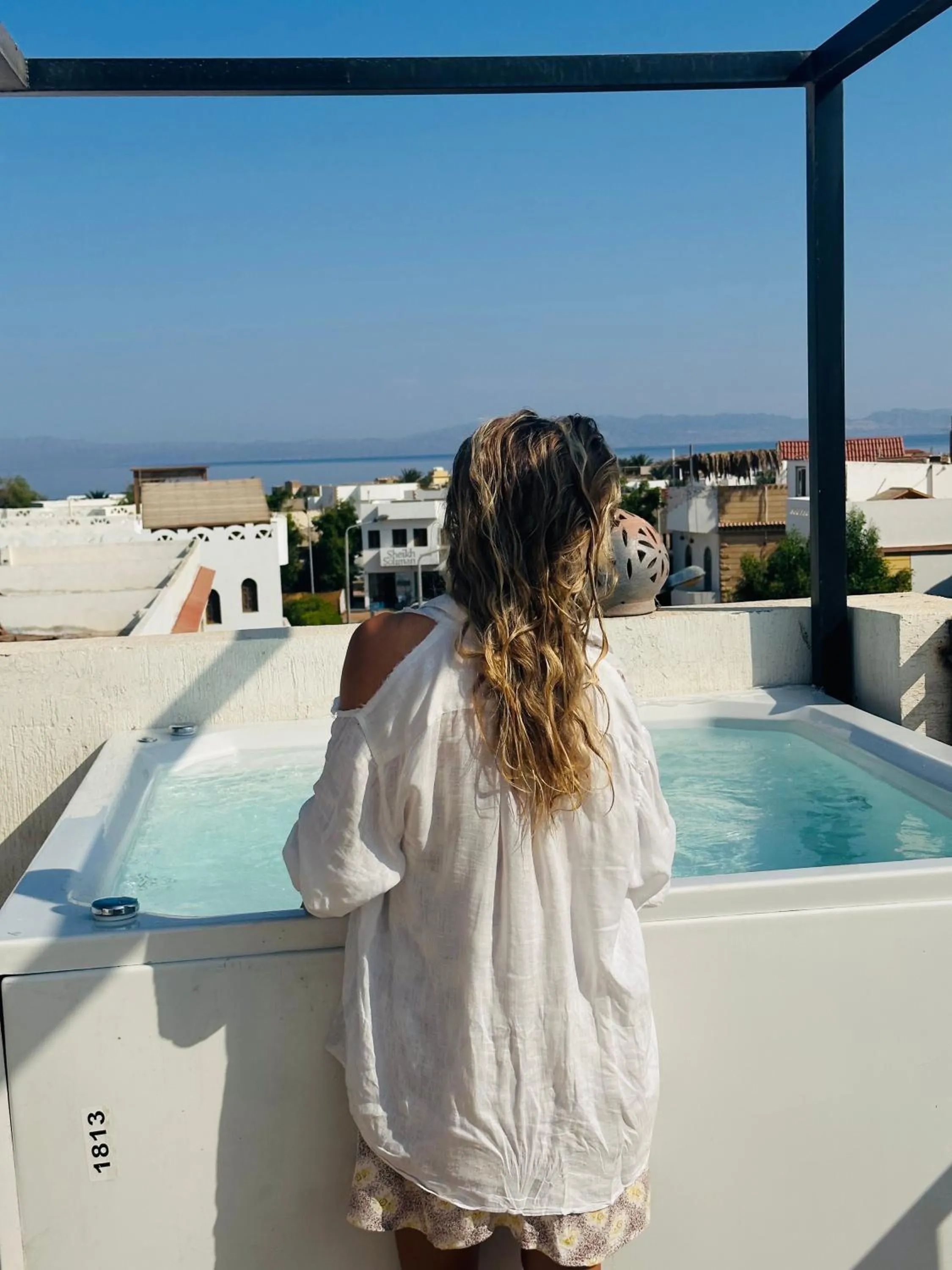 Hot Tub in Elite Residence Dahab