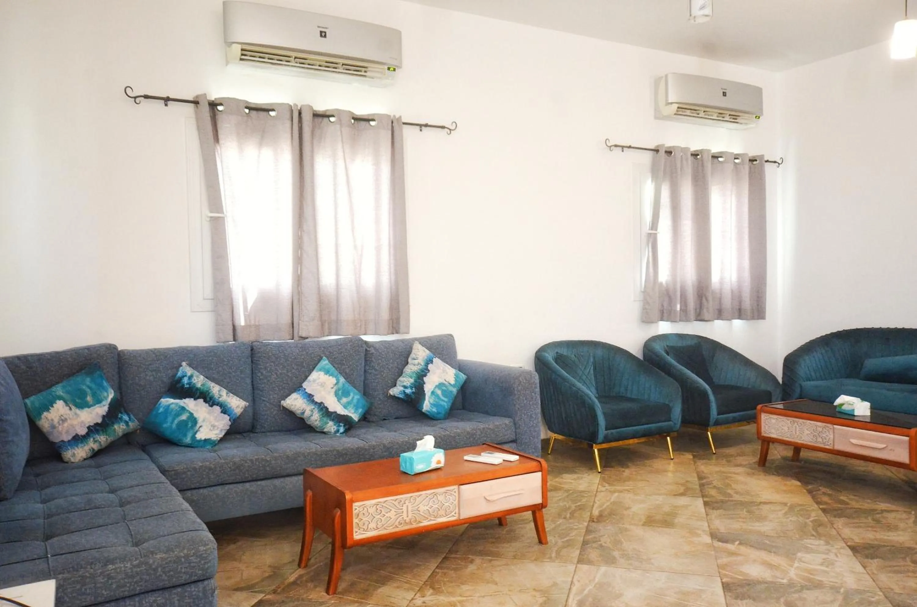 Living room in Elite Residence Dahab