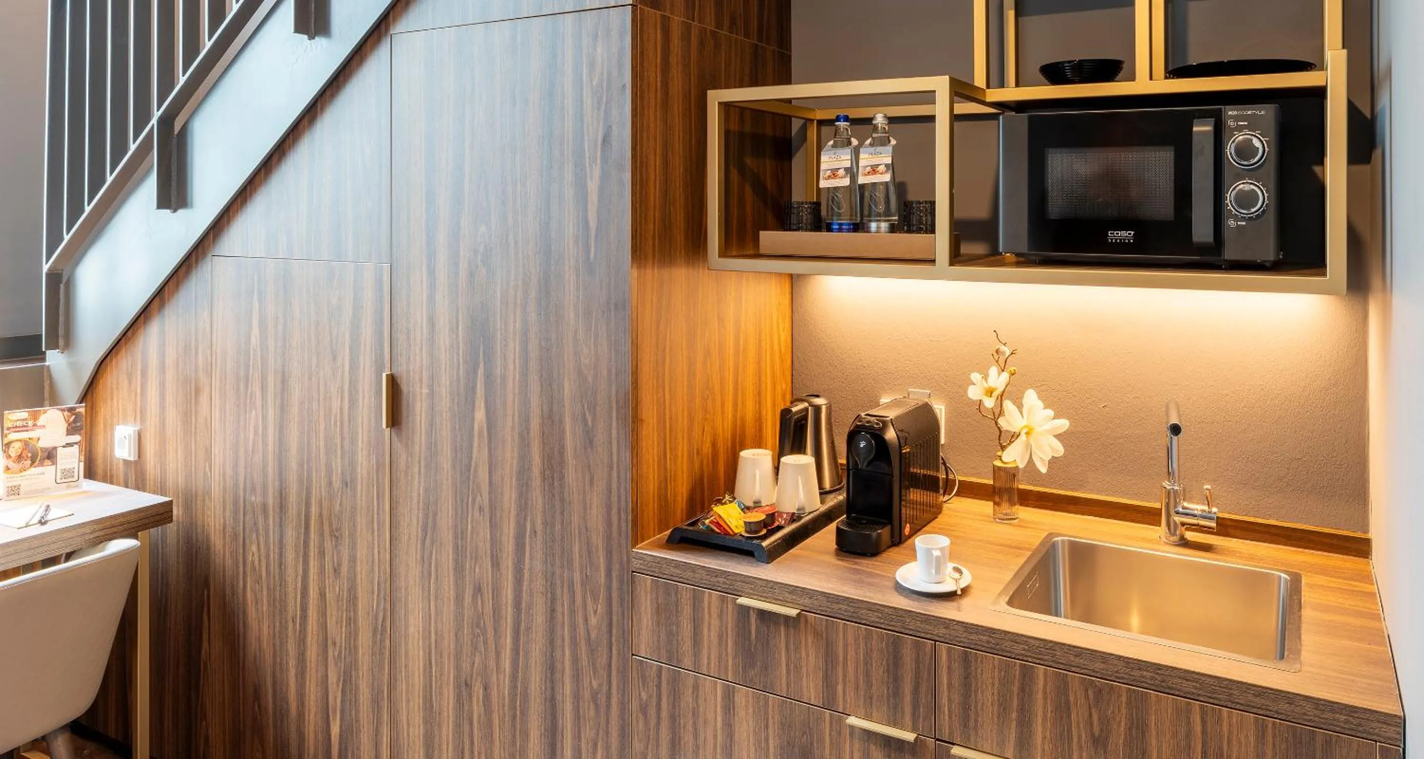 Coffee/tea facilities in PLAZA Premium München