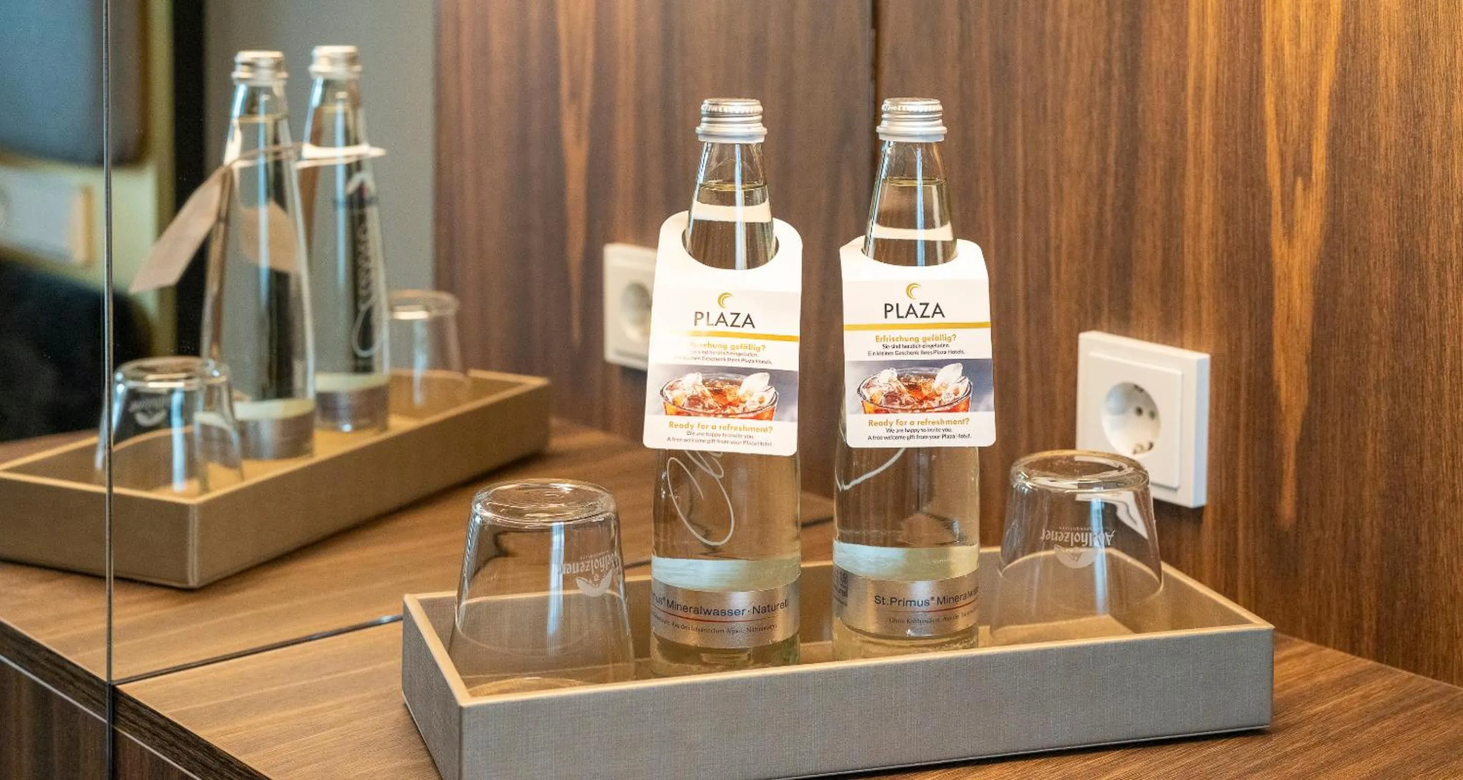 Drinks in PLAZA Premium München